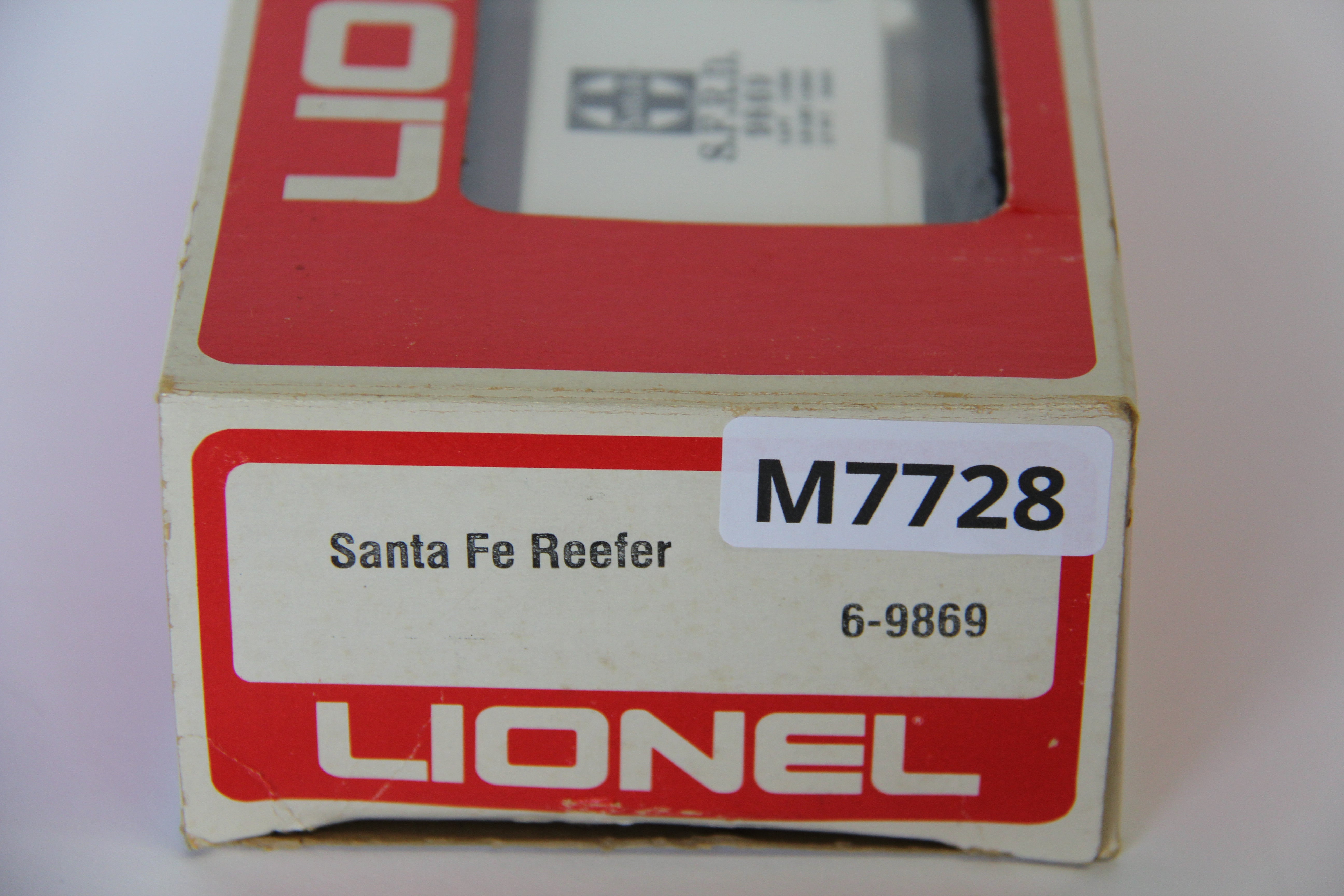 Lionel 6-9869 Santa Fe Reefer-Second hand-M7728