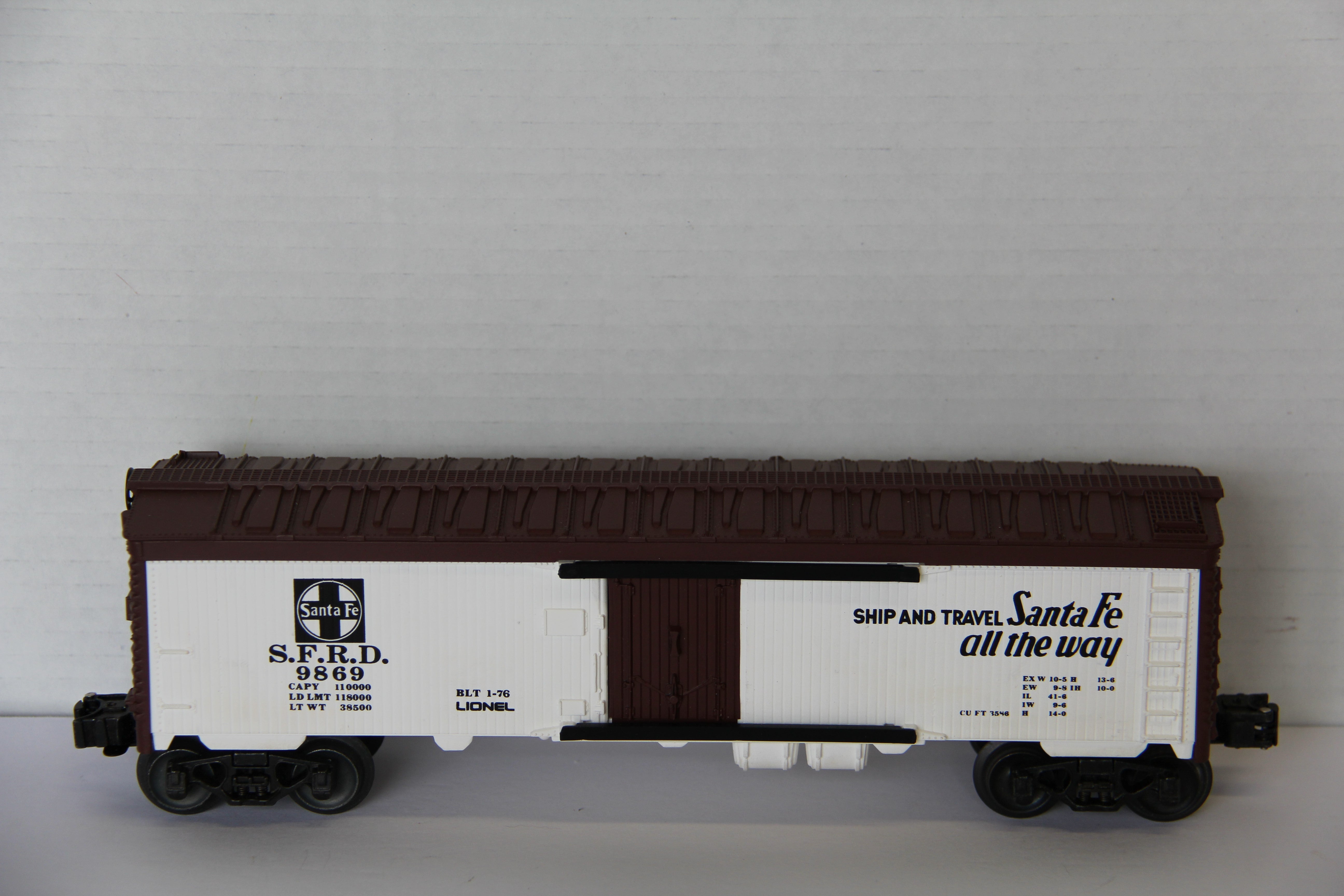 Lionel 6-9869 Santa Fe Reefer-Second hand-M7728