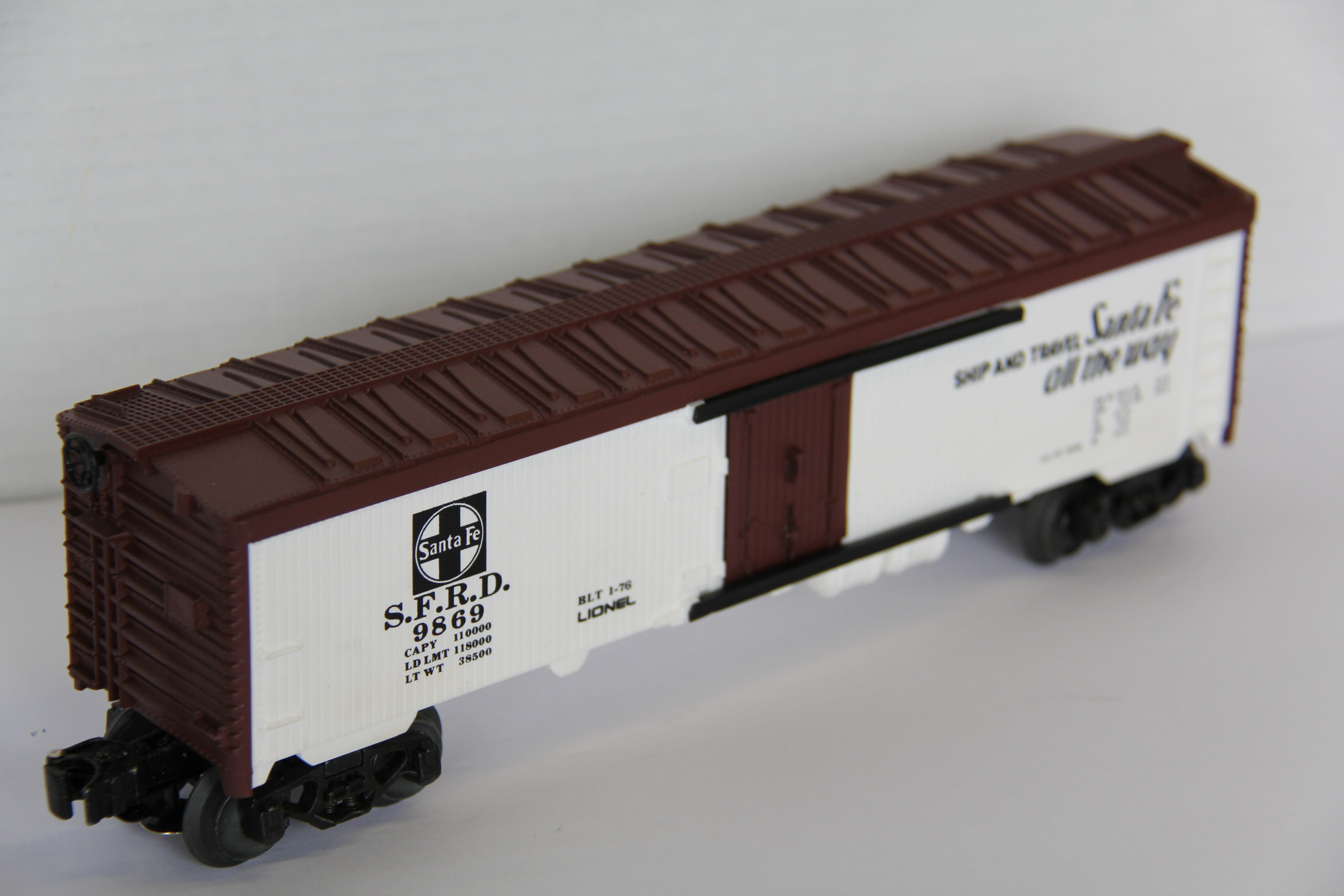 Lionel 6-9869 Santa Fe Reefer-Second hand-M7728