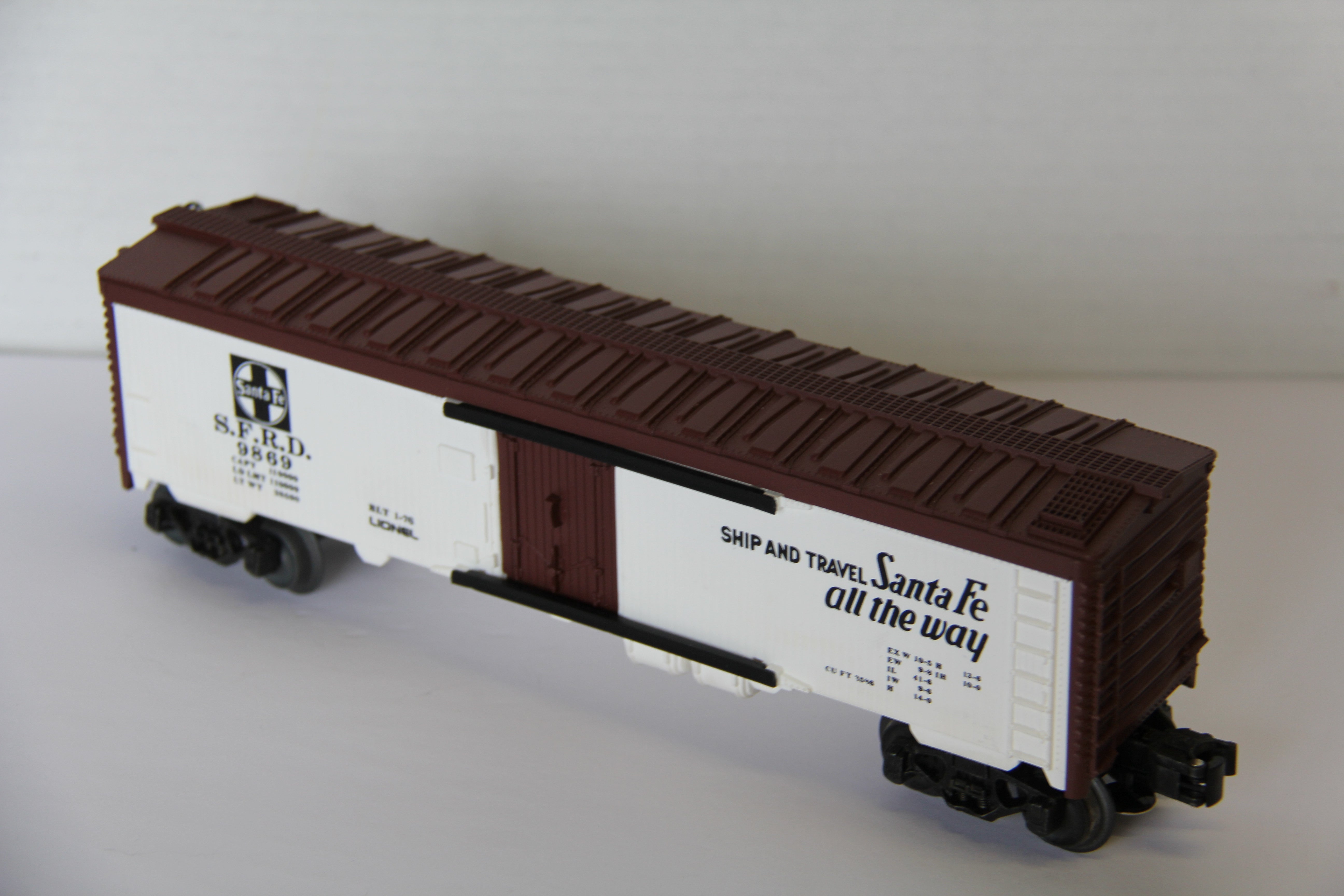 Lionel 6-9869 Santa Fe Reefer-Second hand-M7728