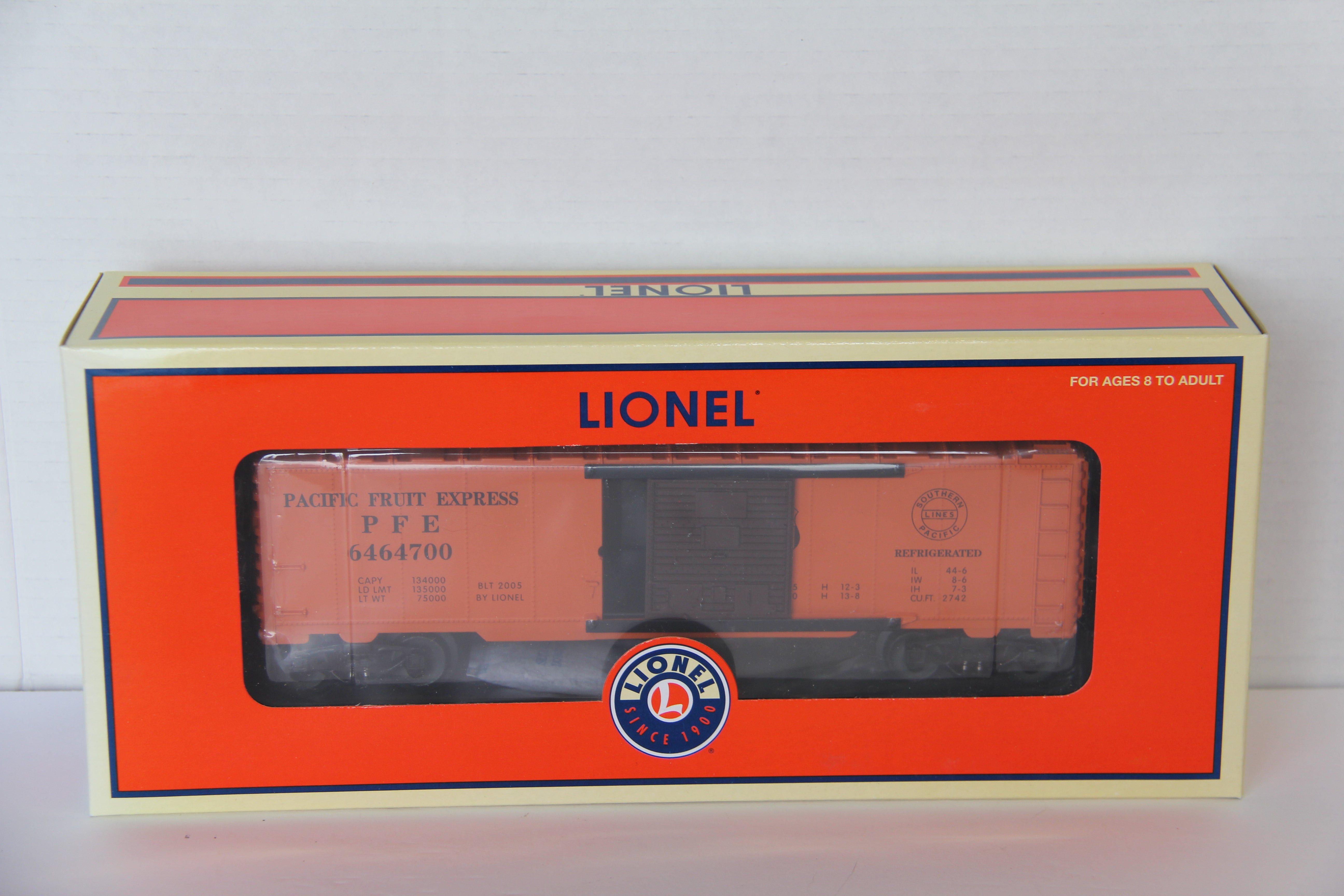 Lionel 6-39269 Pacific Fruit Express 6464-700 Style Boxcar-Second hand-M7729