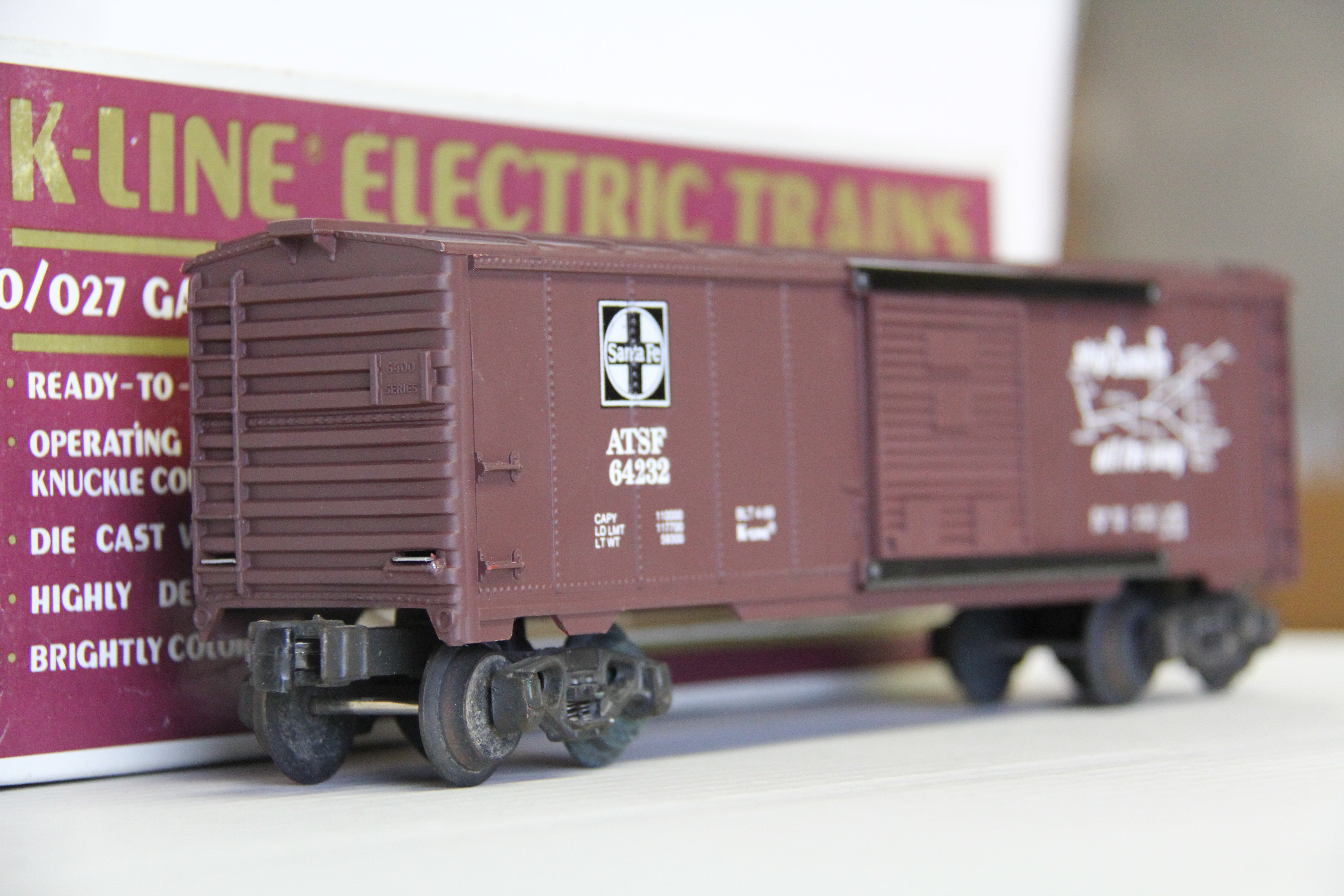 K-Line K-64232 Santa Fe Classic Map Car #2-Second hand-M6064