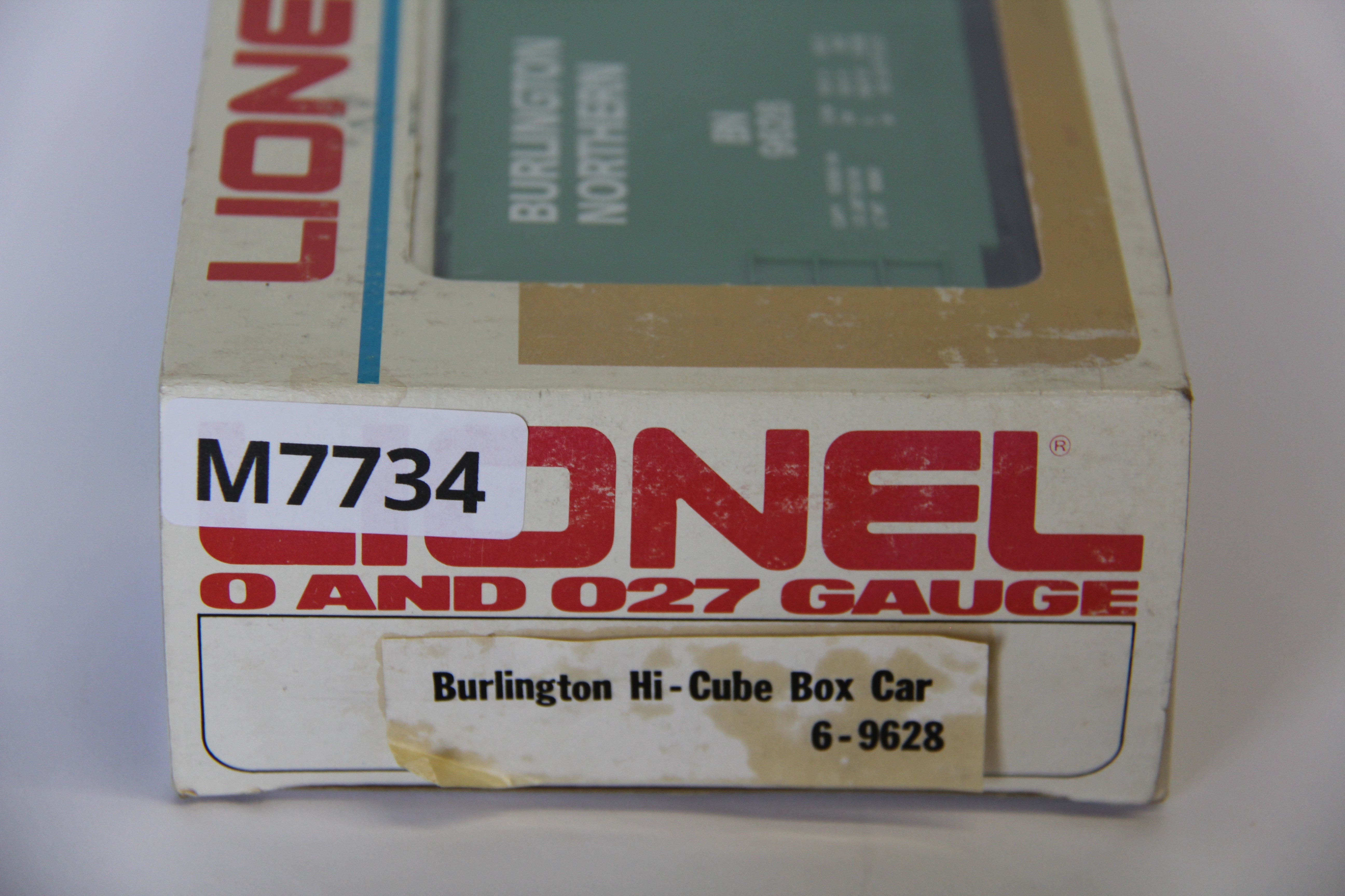 Lionel 6-9628 Burlington Hi-Cube Box Car-Second hand-M7734