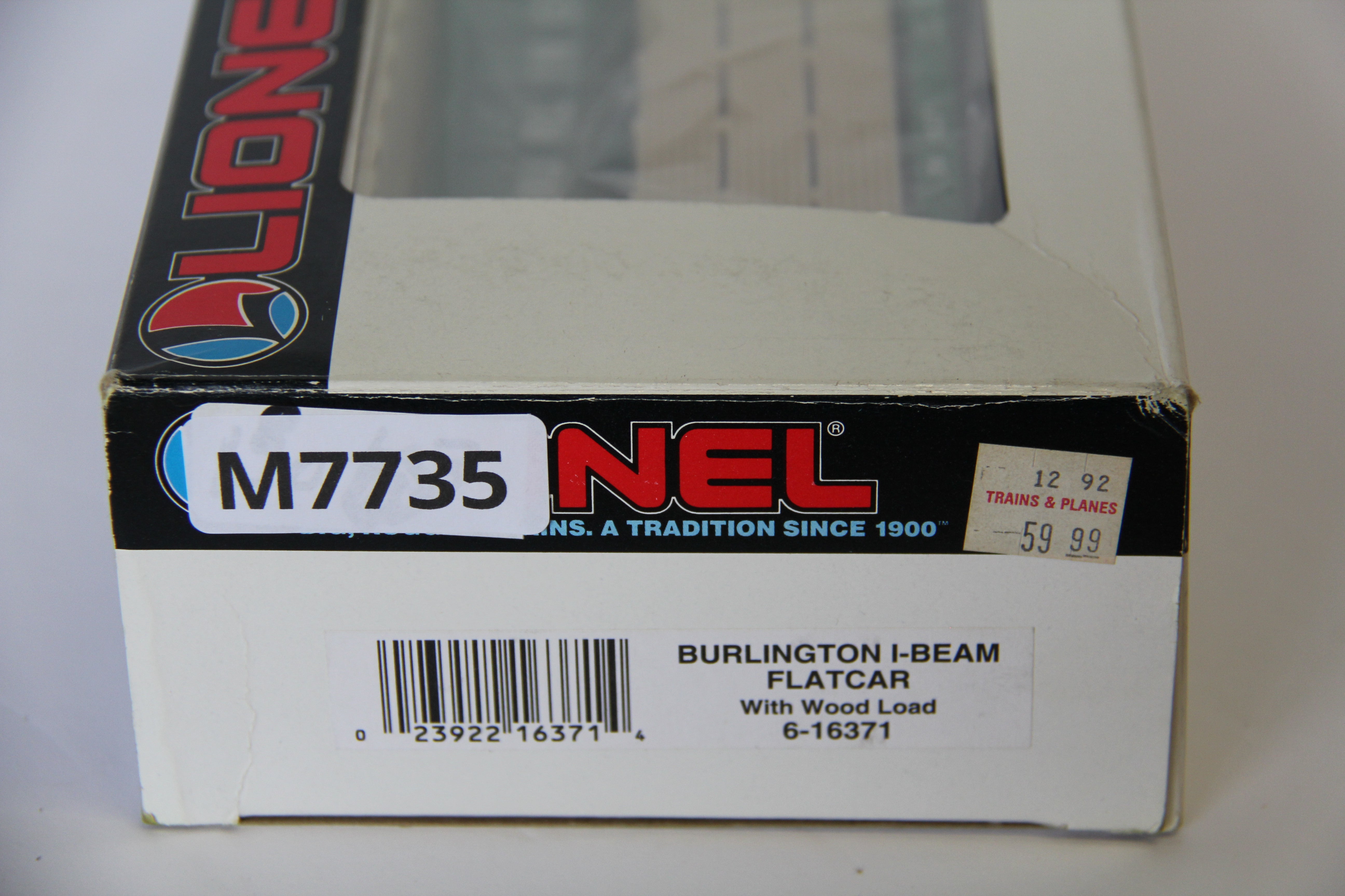 Lionel 6-9628 Burlington Hi-Cube Box Car-Second hand-M7735