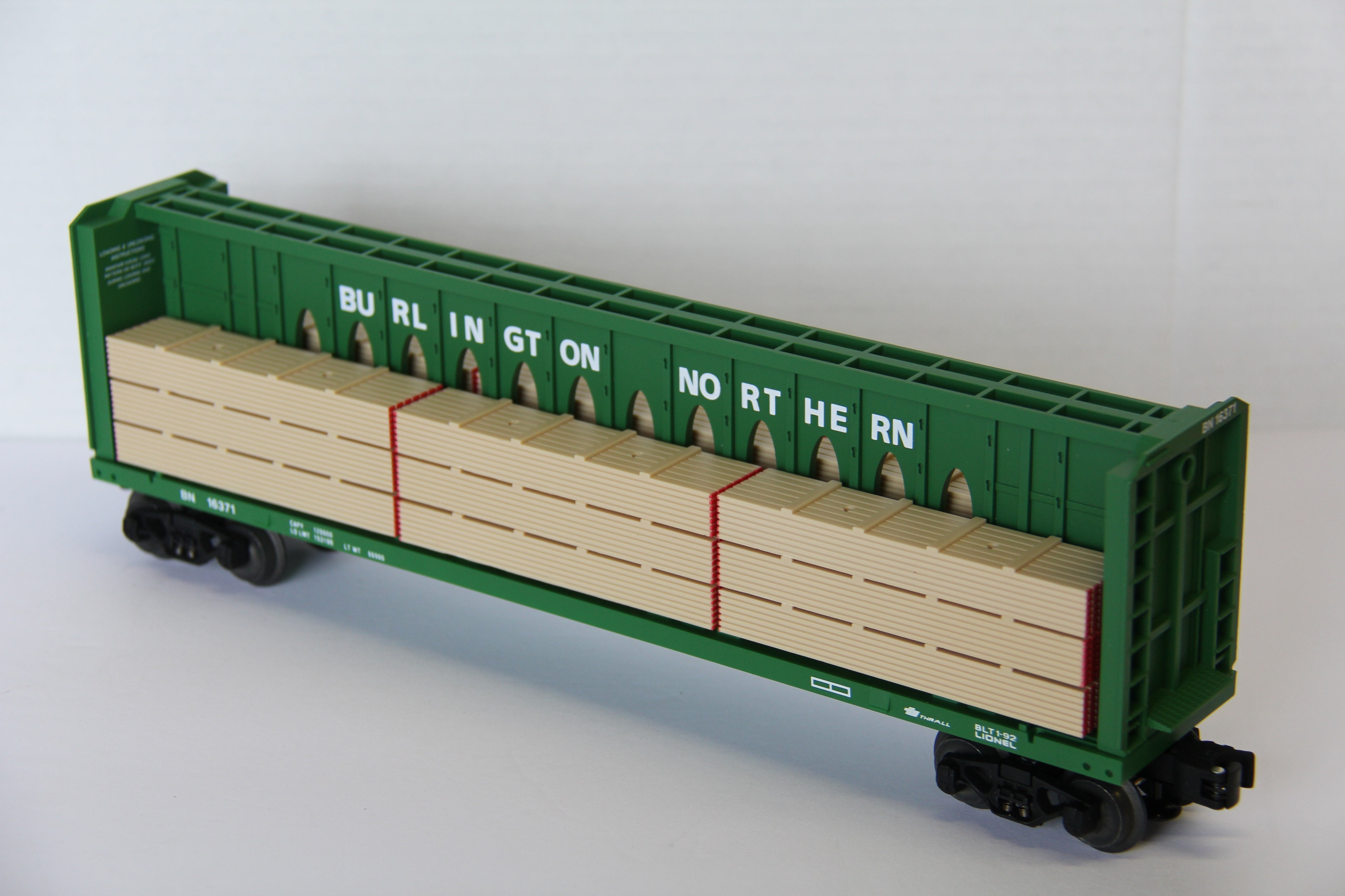 Lionel 6-9628 Burlington Hi-Cube Box Car-Second hand-M7735