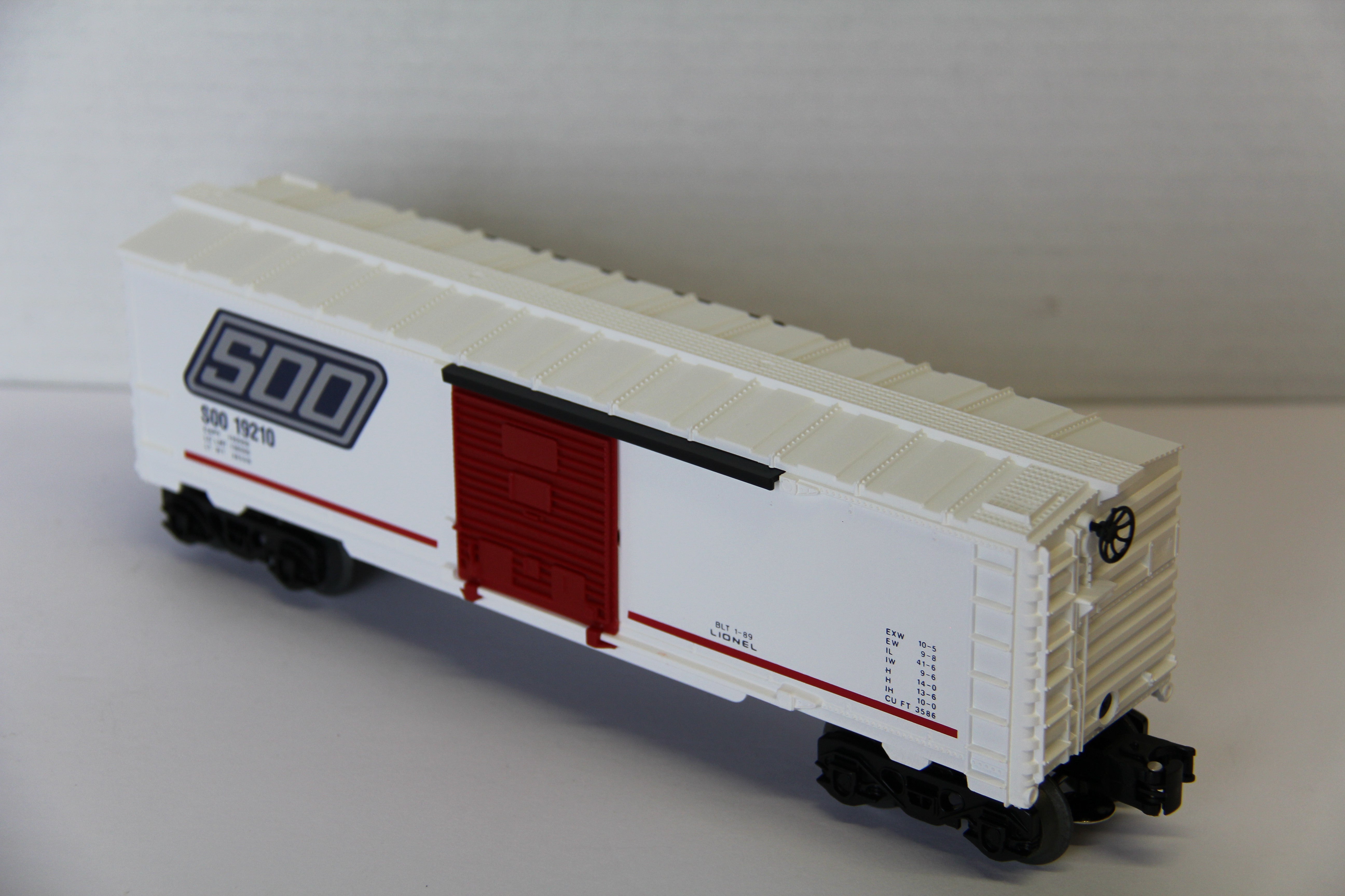 Lionel  6-19210 Soo Line Box Car-Second hand-M7738