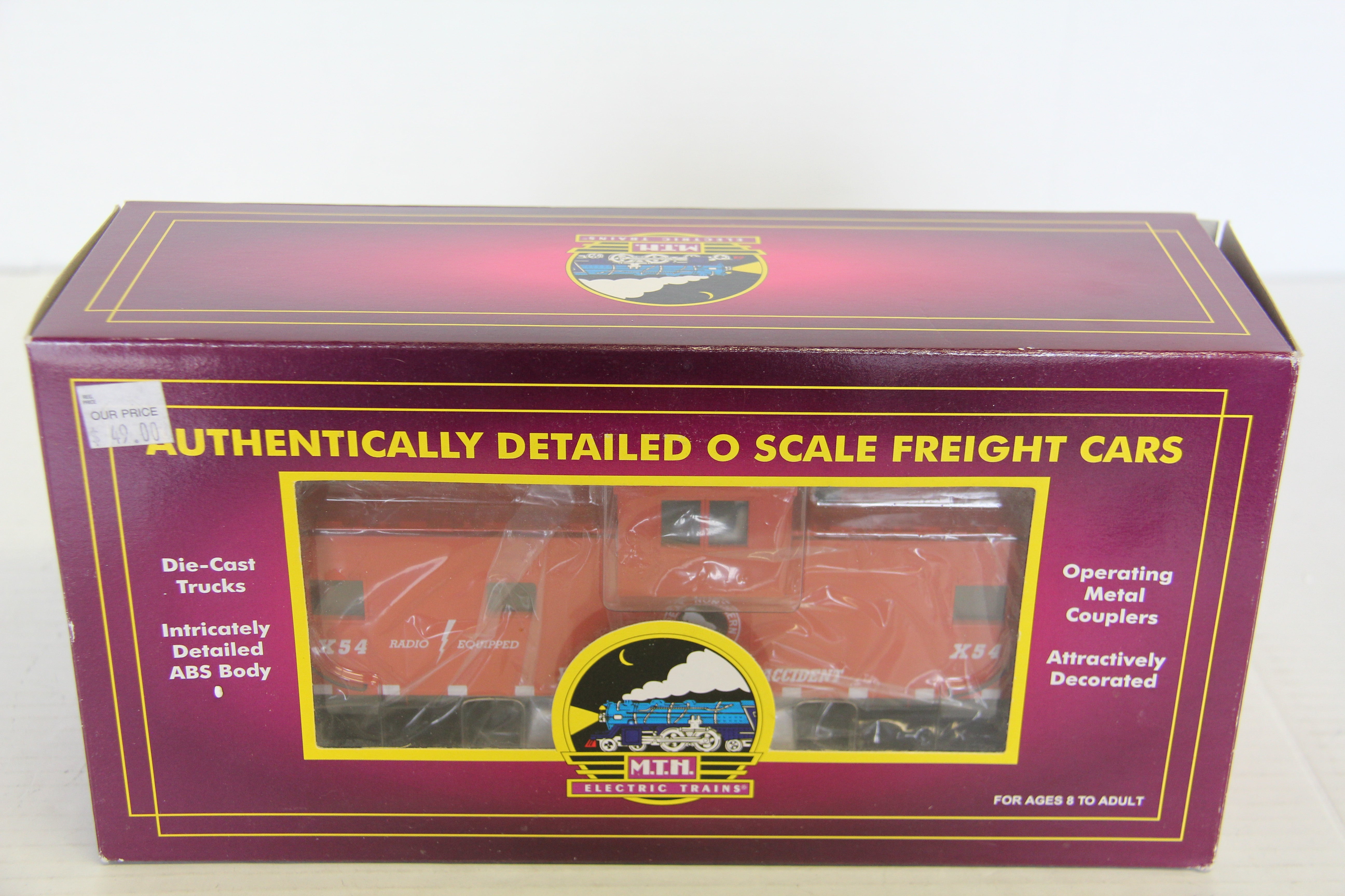 MTH 20-91052 Great Northern Extended Vision Caboose-Second hand-M7330