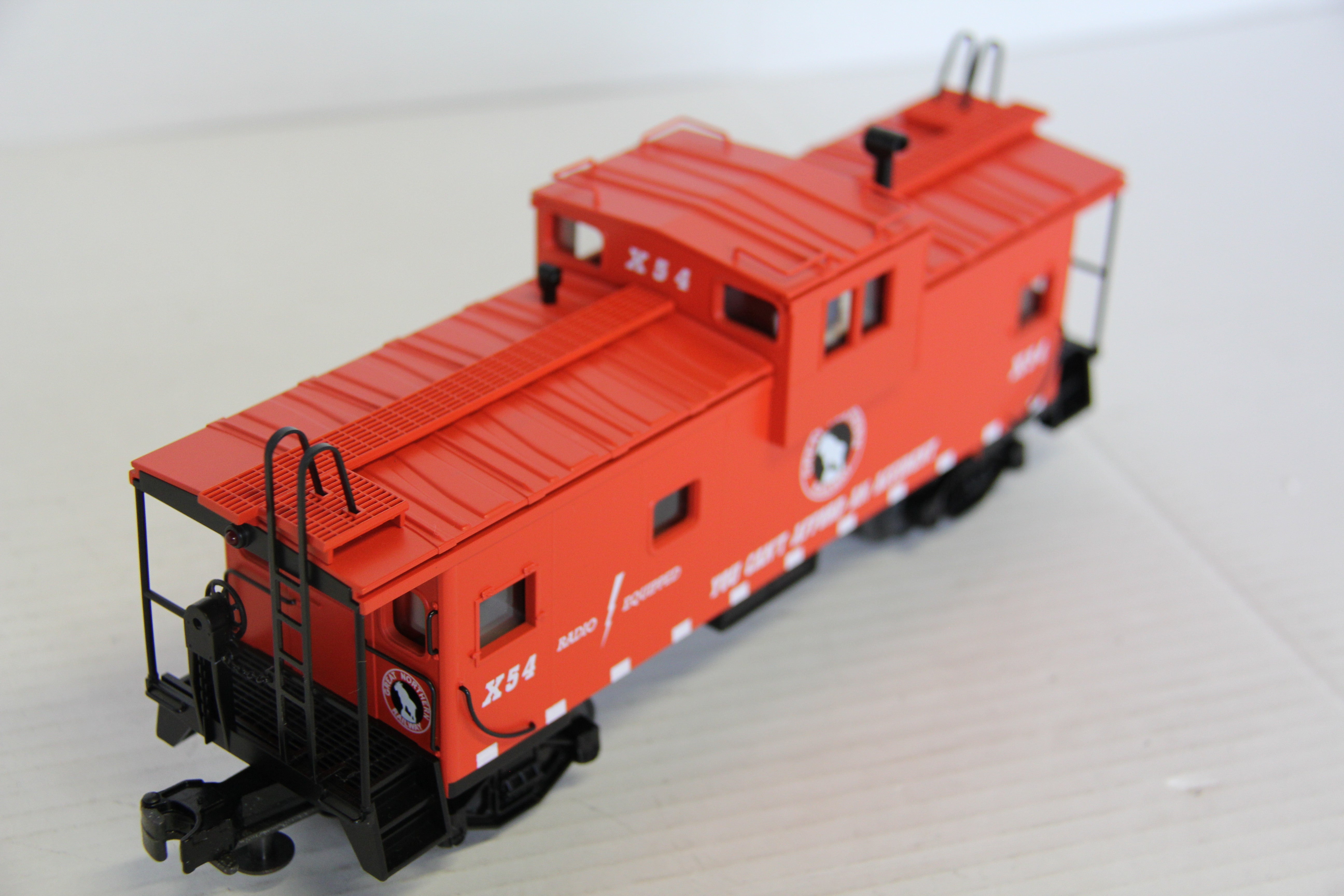 MTH 20-91052 Great Northern Extended Vision Caboose-Second hand-M7330