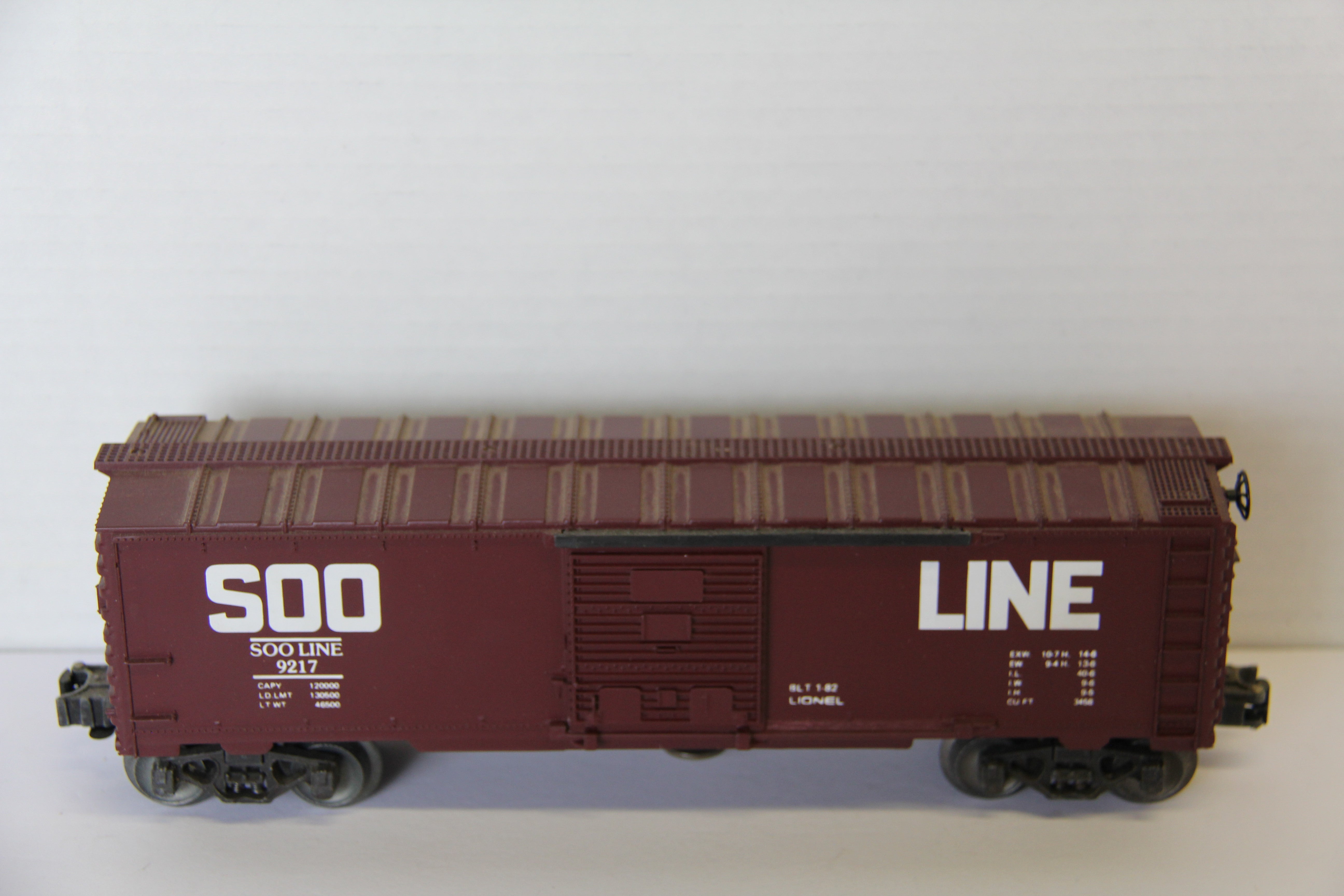 Lionel  6-9217 Soo Line Box Car-Second hand-M7739