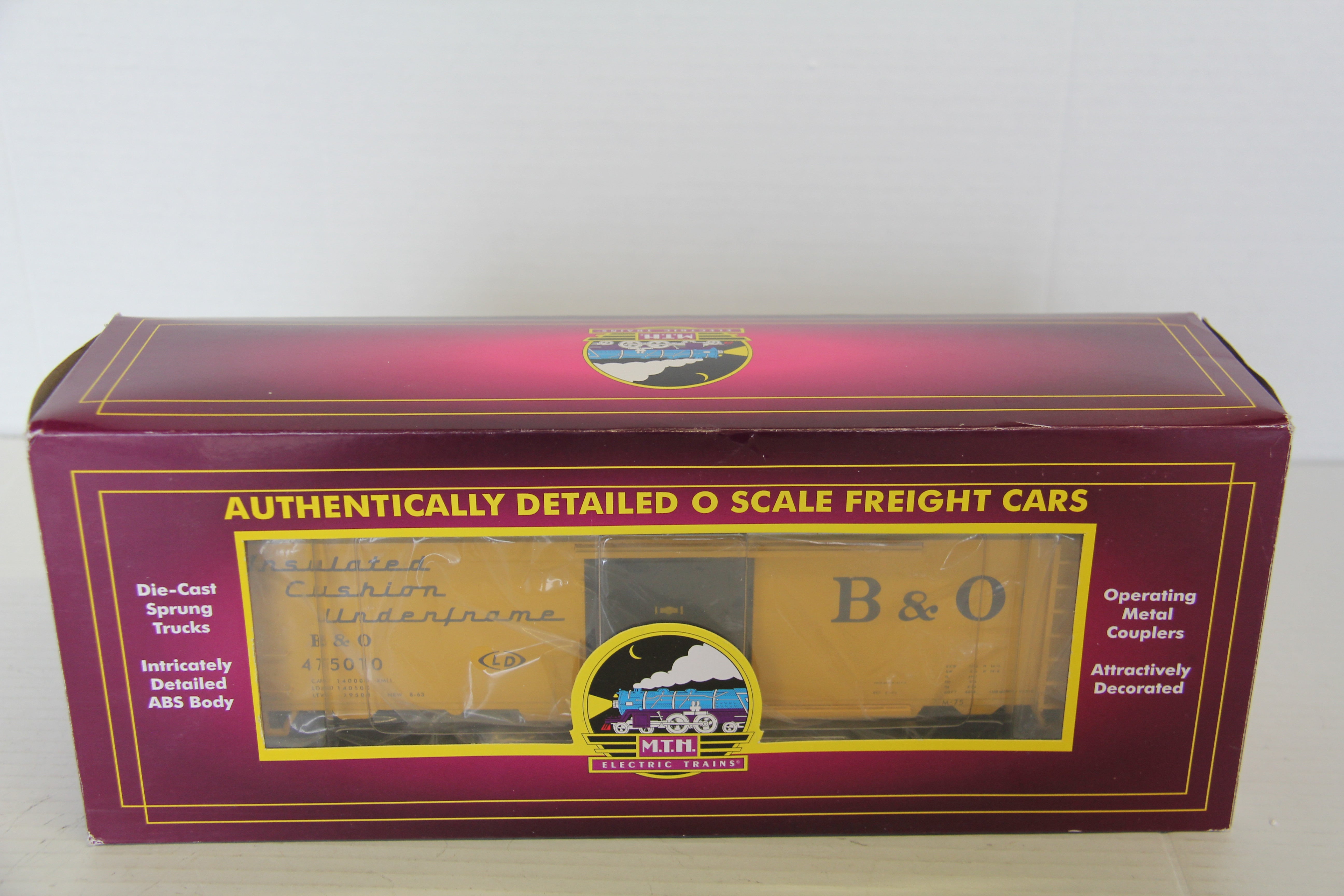 MTH 20-94274 Baltimore & Ohio 40' Reefer Car-Second hand-M7331