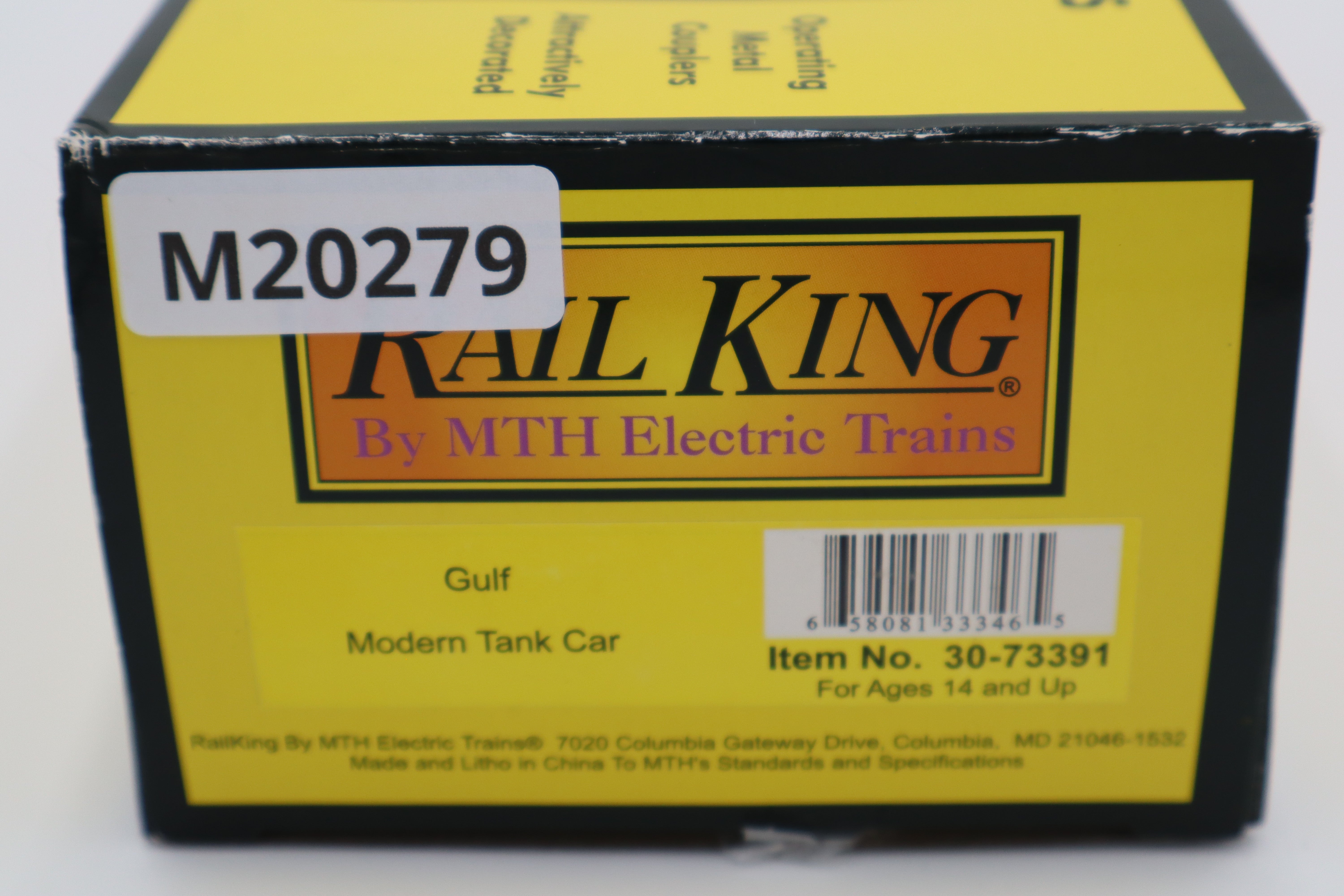Rail King 30-73391 Gulf Modern Tank Car #20032-Second hand-M20279