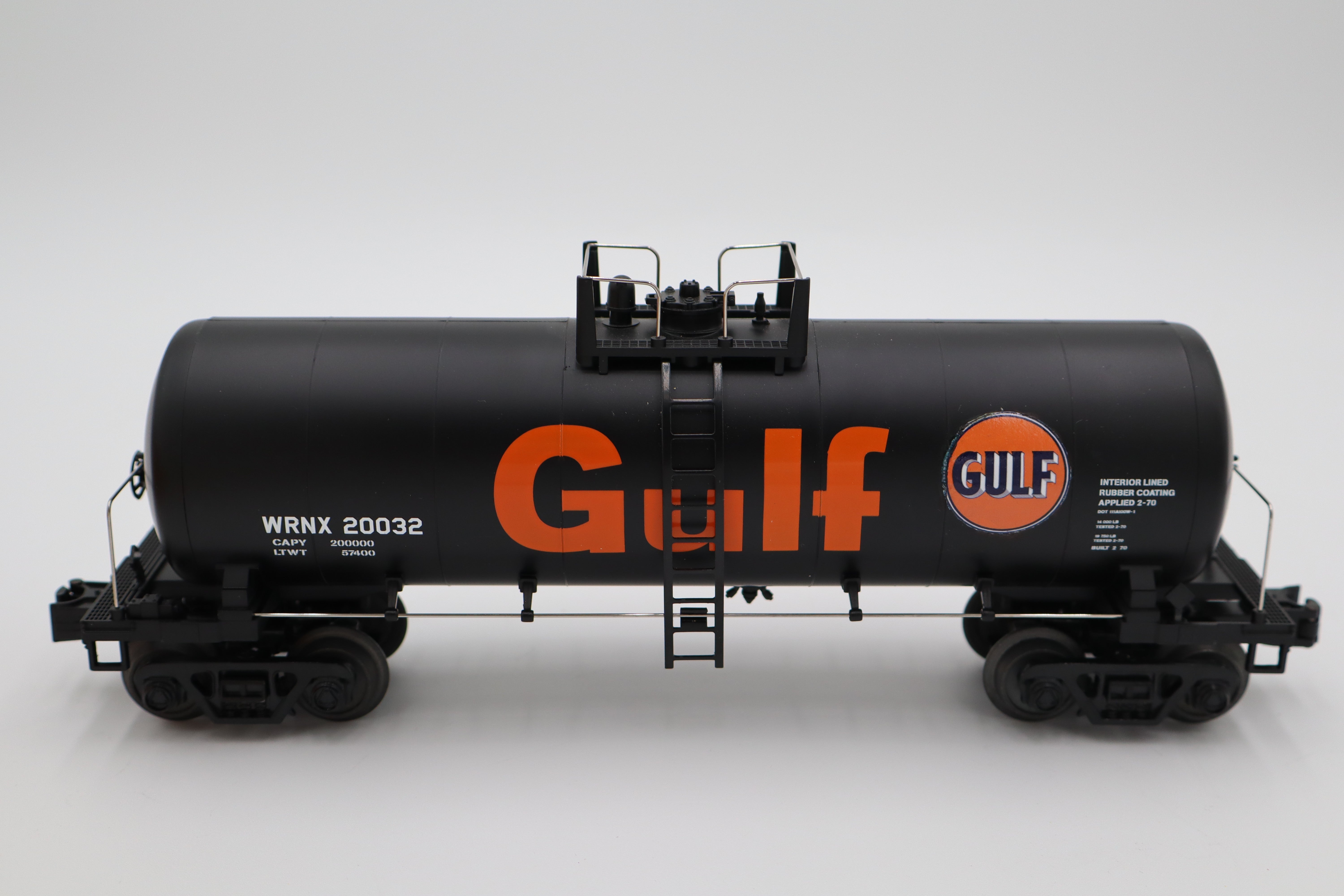 Hand Right File Rail King 30-73391 Gulf Modern Tank Car #20032-Second hand-M20279