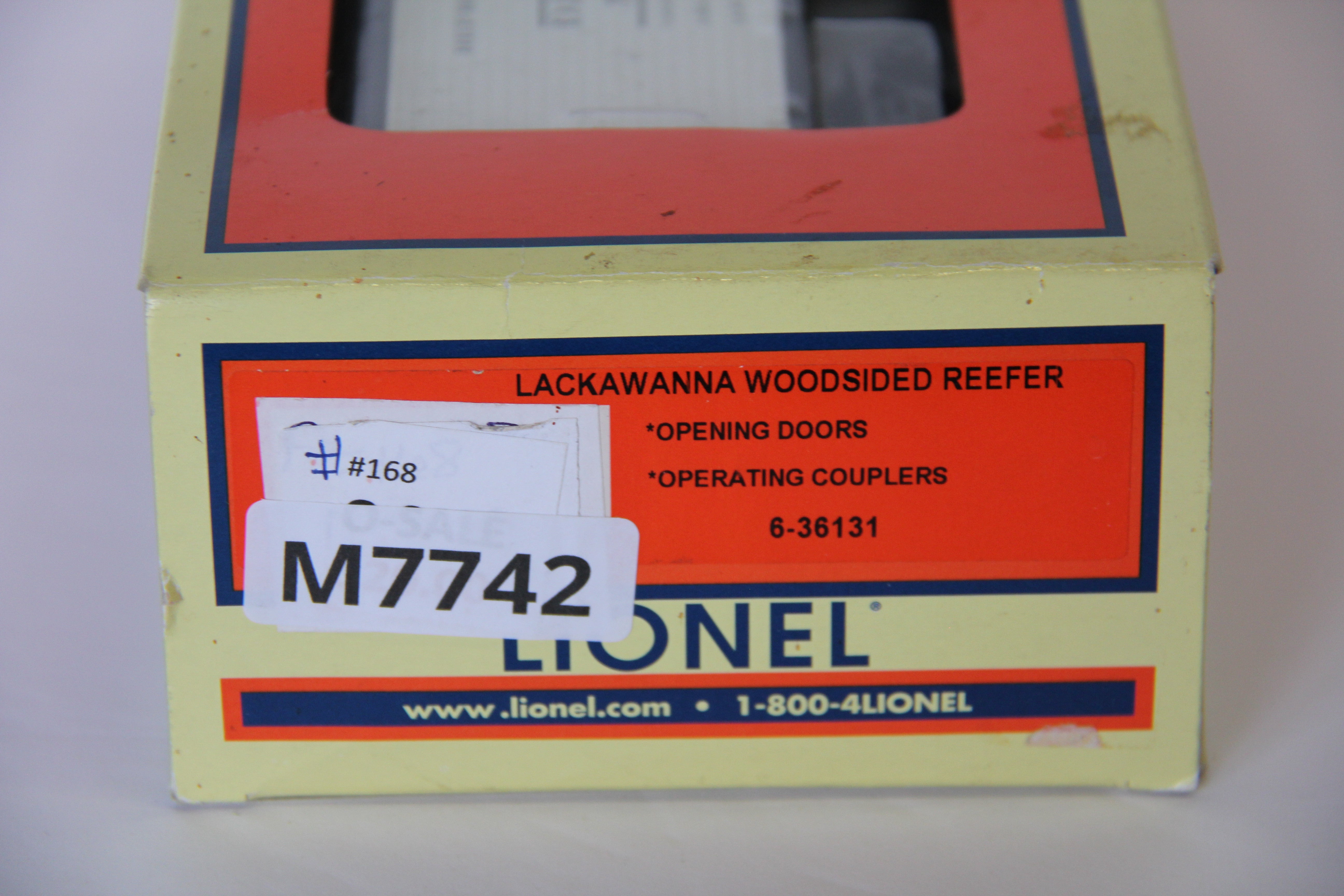 Lionel 6-36131 Lackawanna Woodsided Reefer-Second hand-M7742