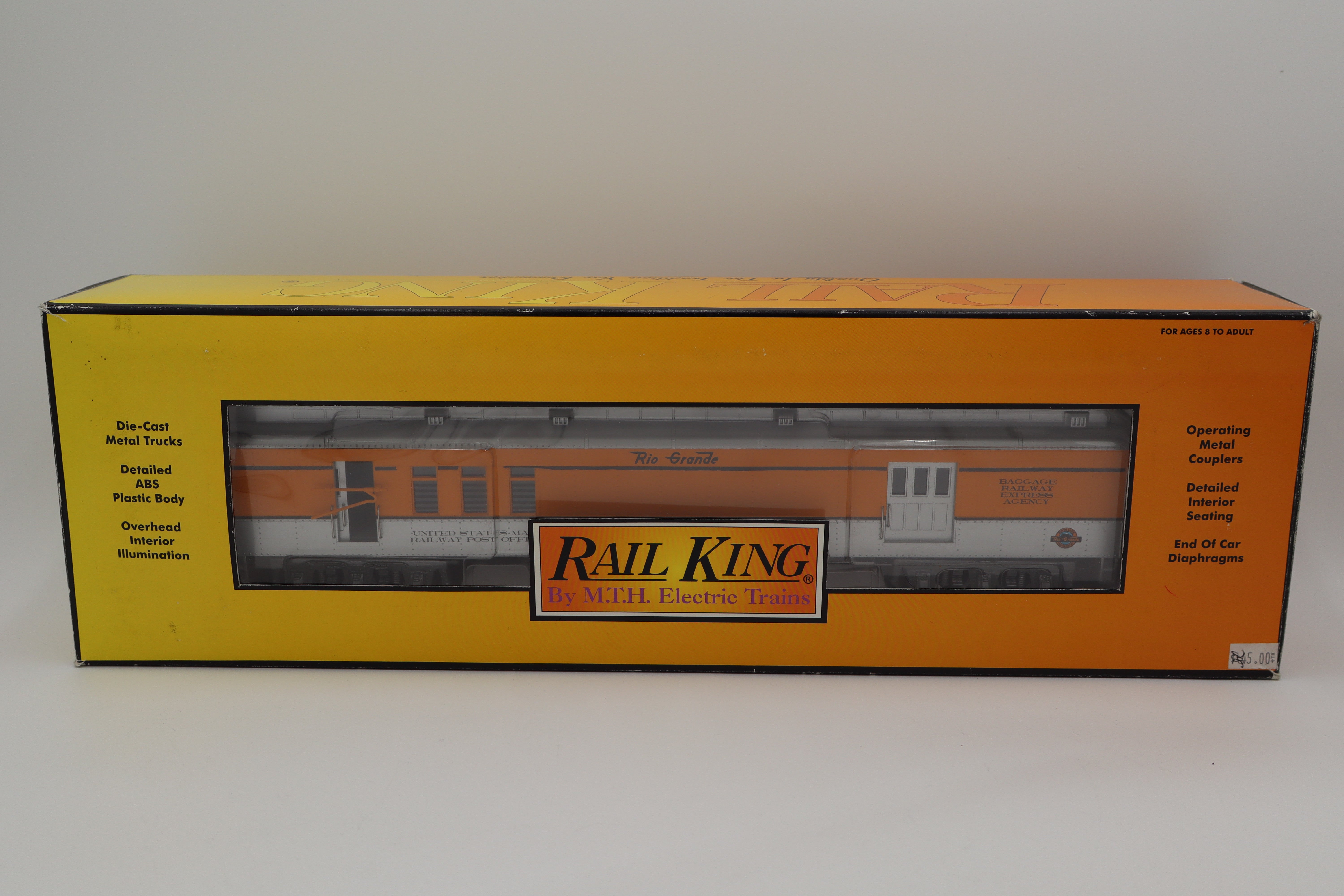 Rail King 30-6945 Denver Rio Grande 60' Madison Coach Car #723-Second hand-M20280