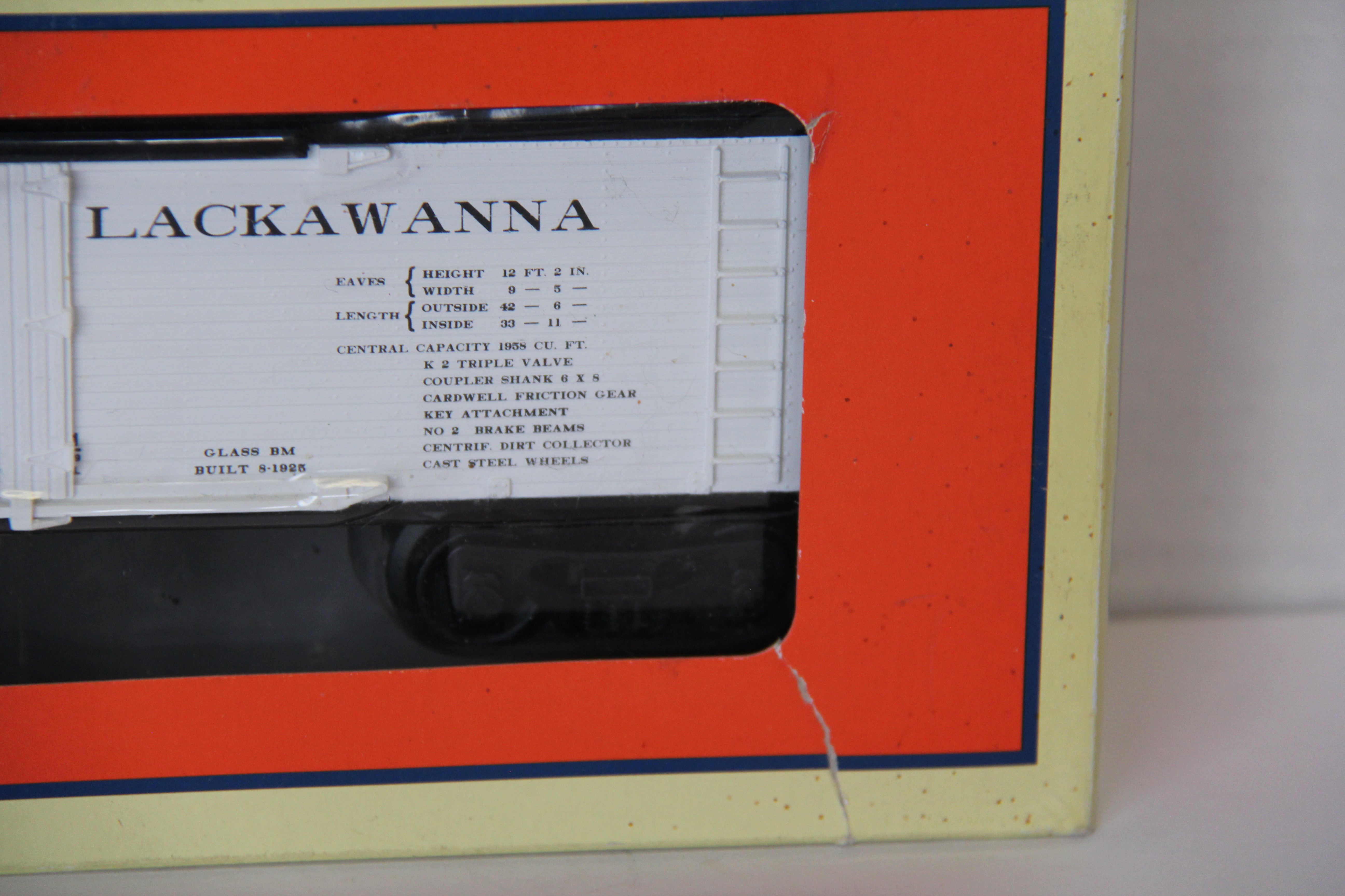 Lionel 6-36131 Lackawanna Woodsided Reefer-Second hand-M7742