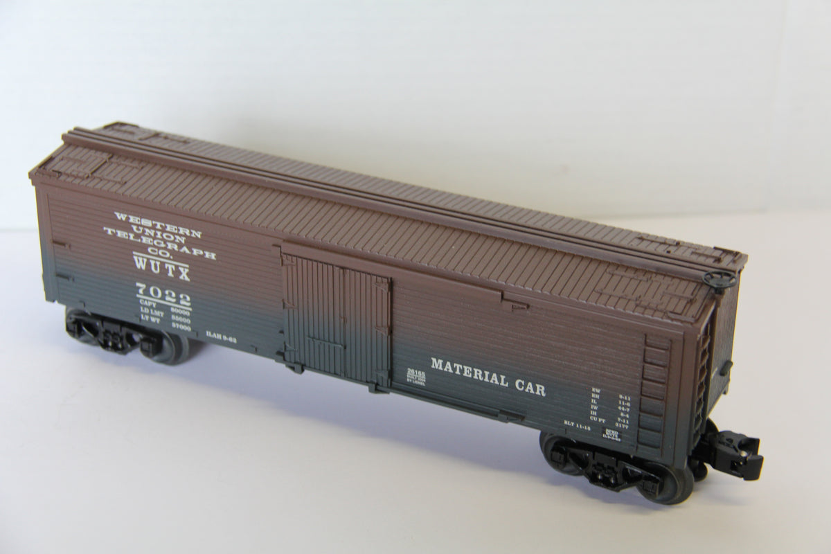 Lionel 6-26165 LRRC Western Union Woodsided Reefer-Second hand-M7743