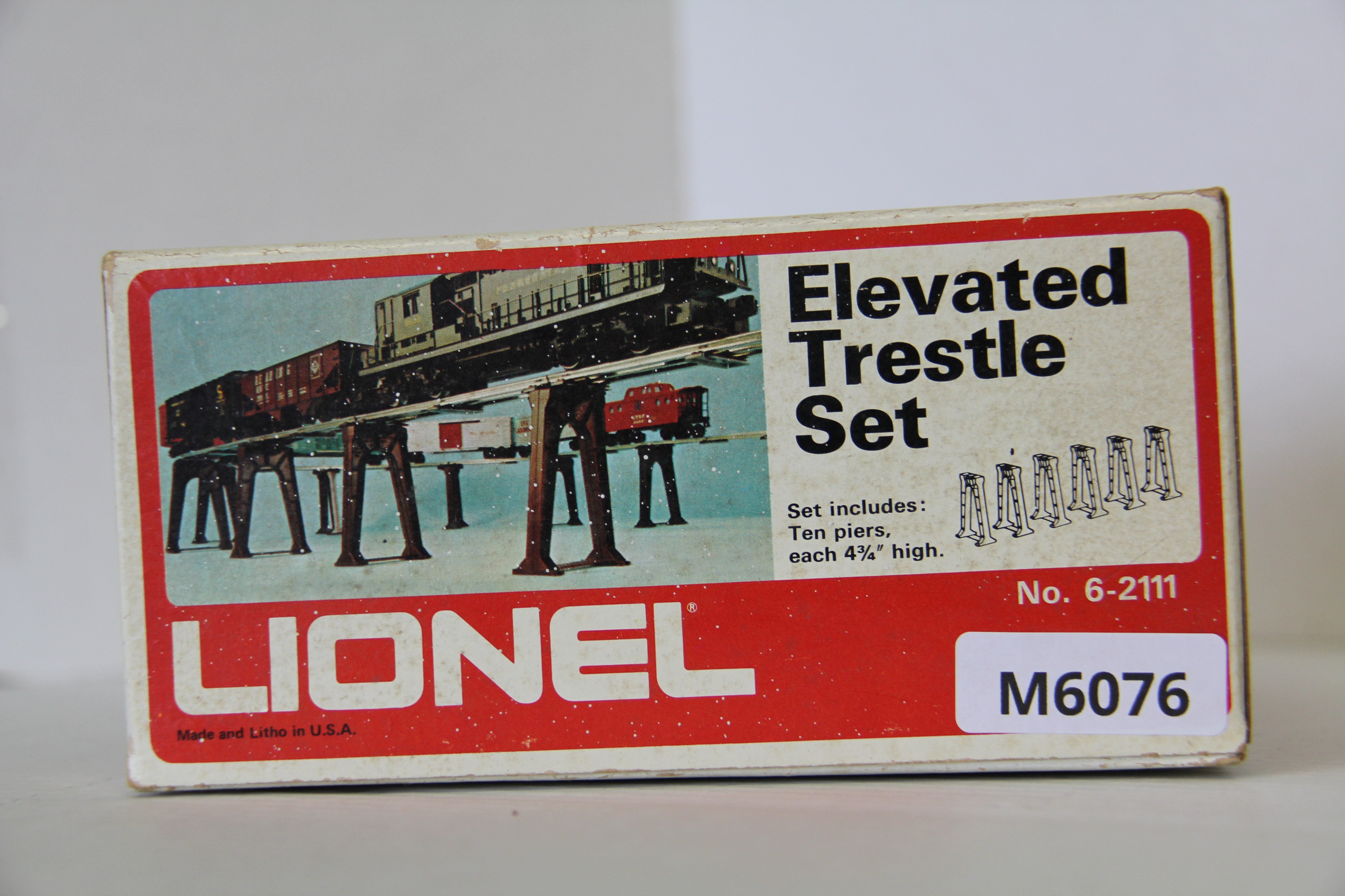 Lionel 6-2111 Elevated Trestle Set-Second hand-M6076