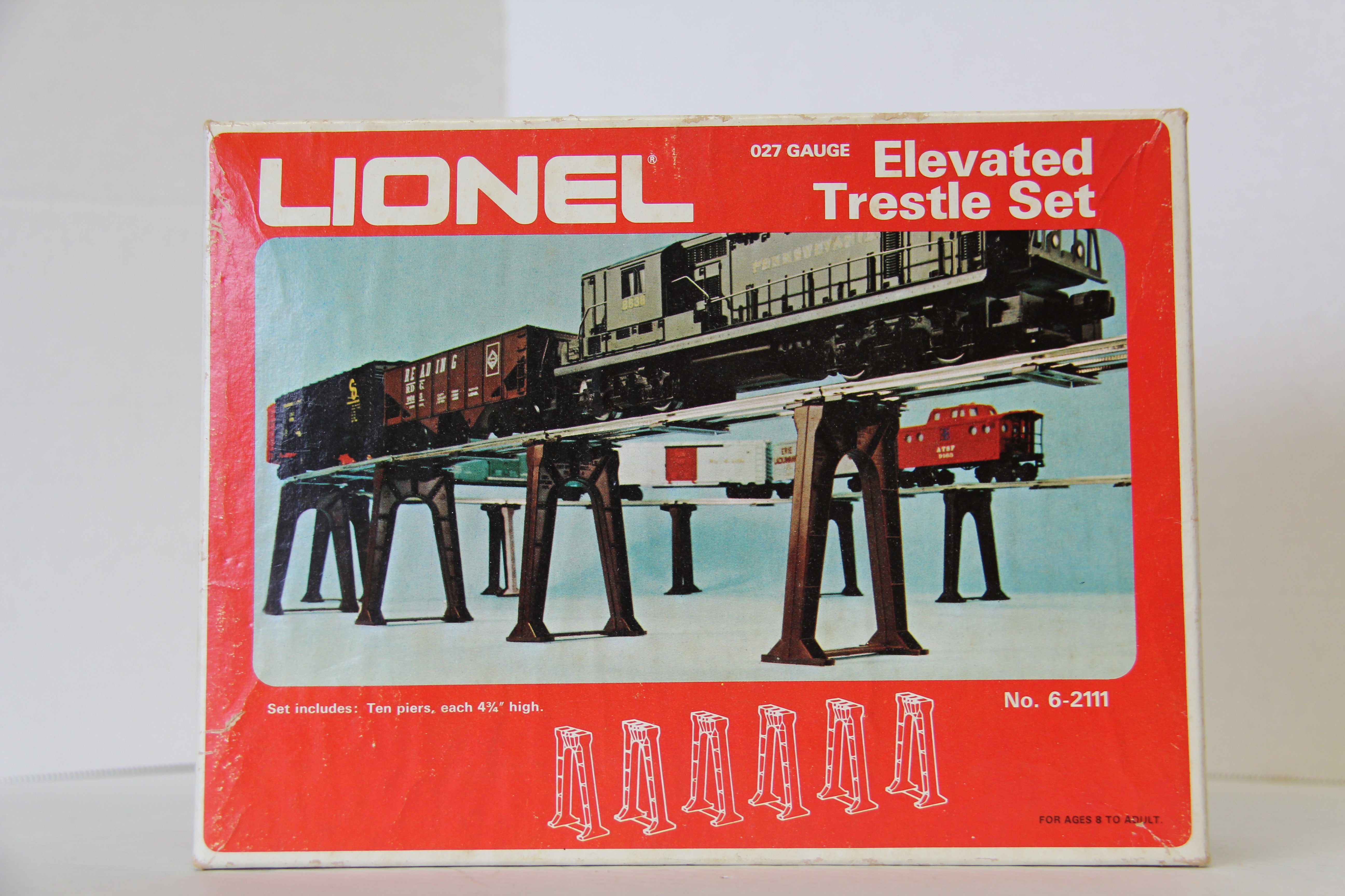 Lionel 6-2111 Elevated Trestle Set-Second hand-M6076