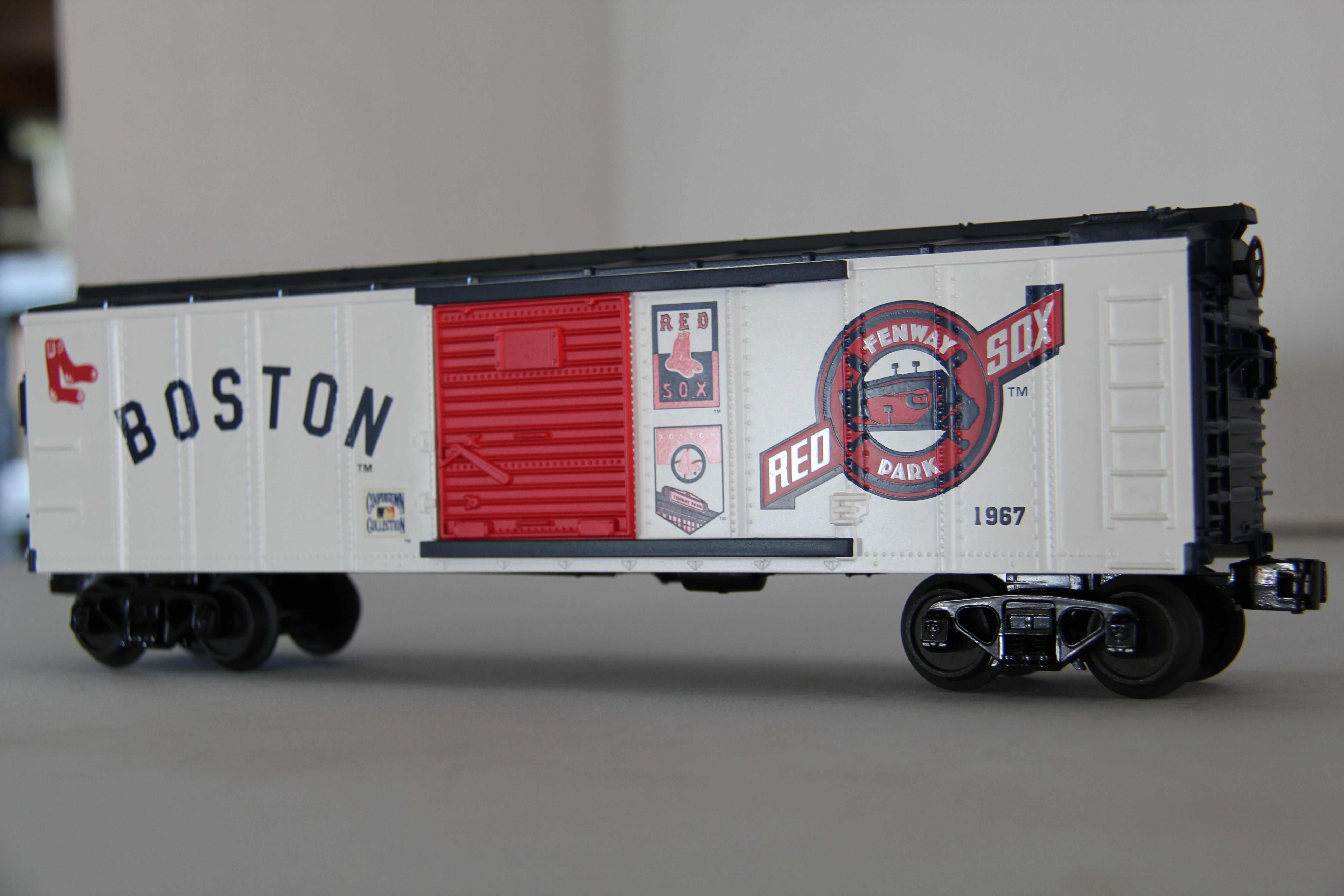 Rail King 30-74480 Boston Red Sox Box Car-Second hand-M3388