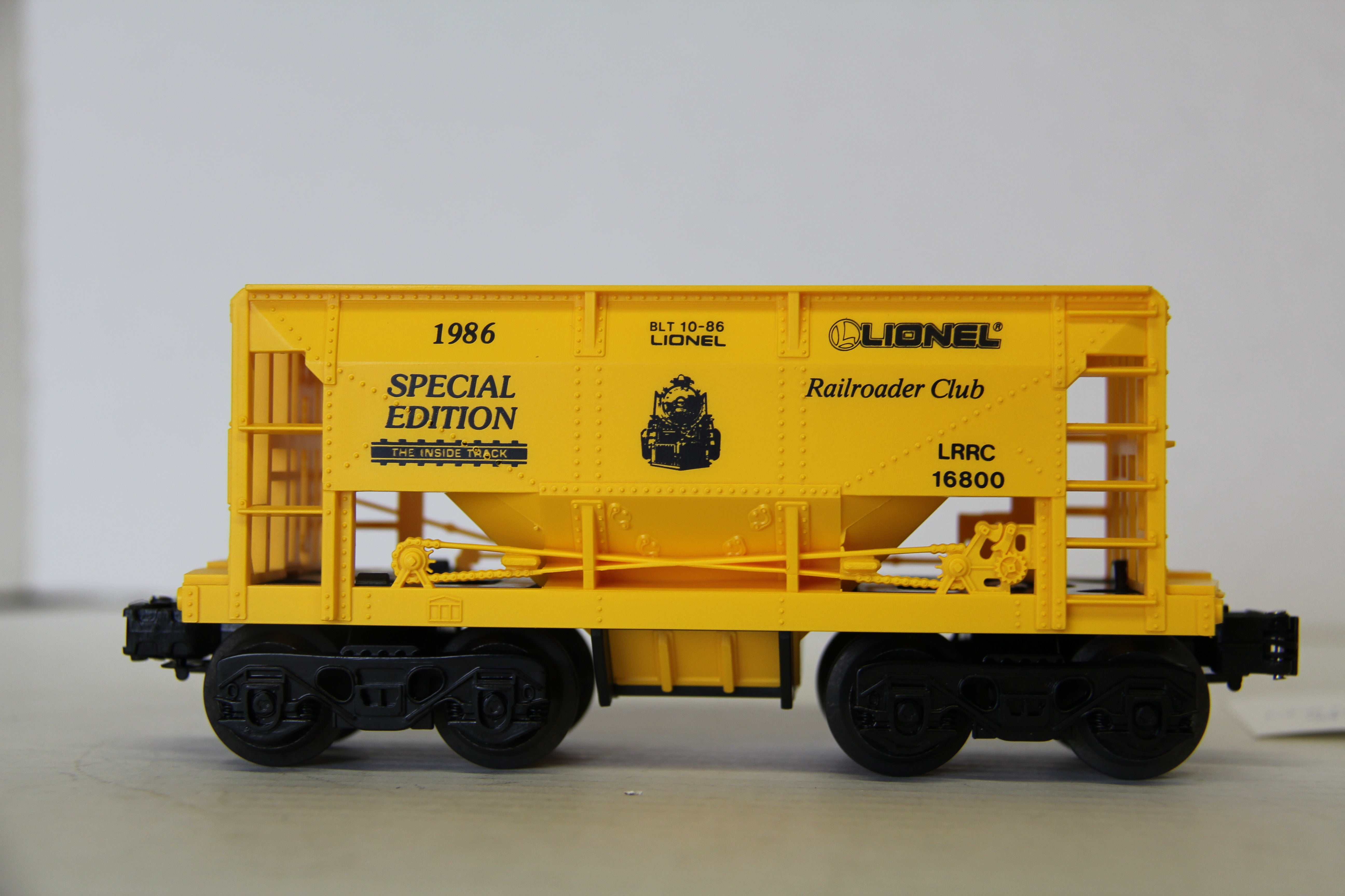 Lionel Rail Roader Club 1986 Special Edition Hopper-Second hand-M6077