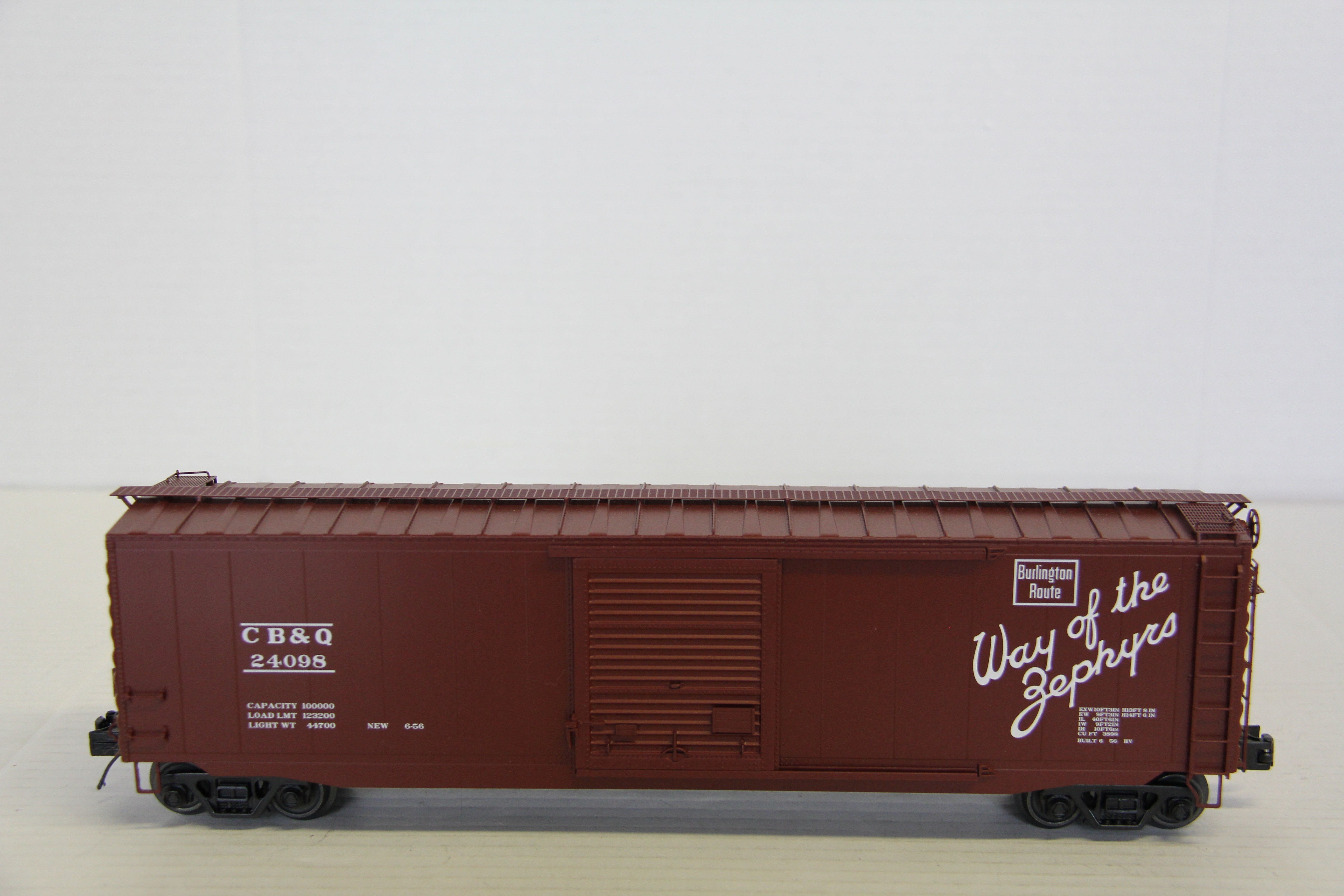 MTH 20-99386 Burlington 50' Ps-1 Box Car-Second hand-M7338