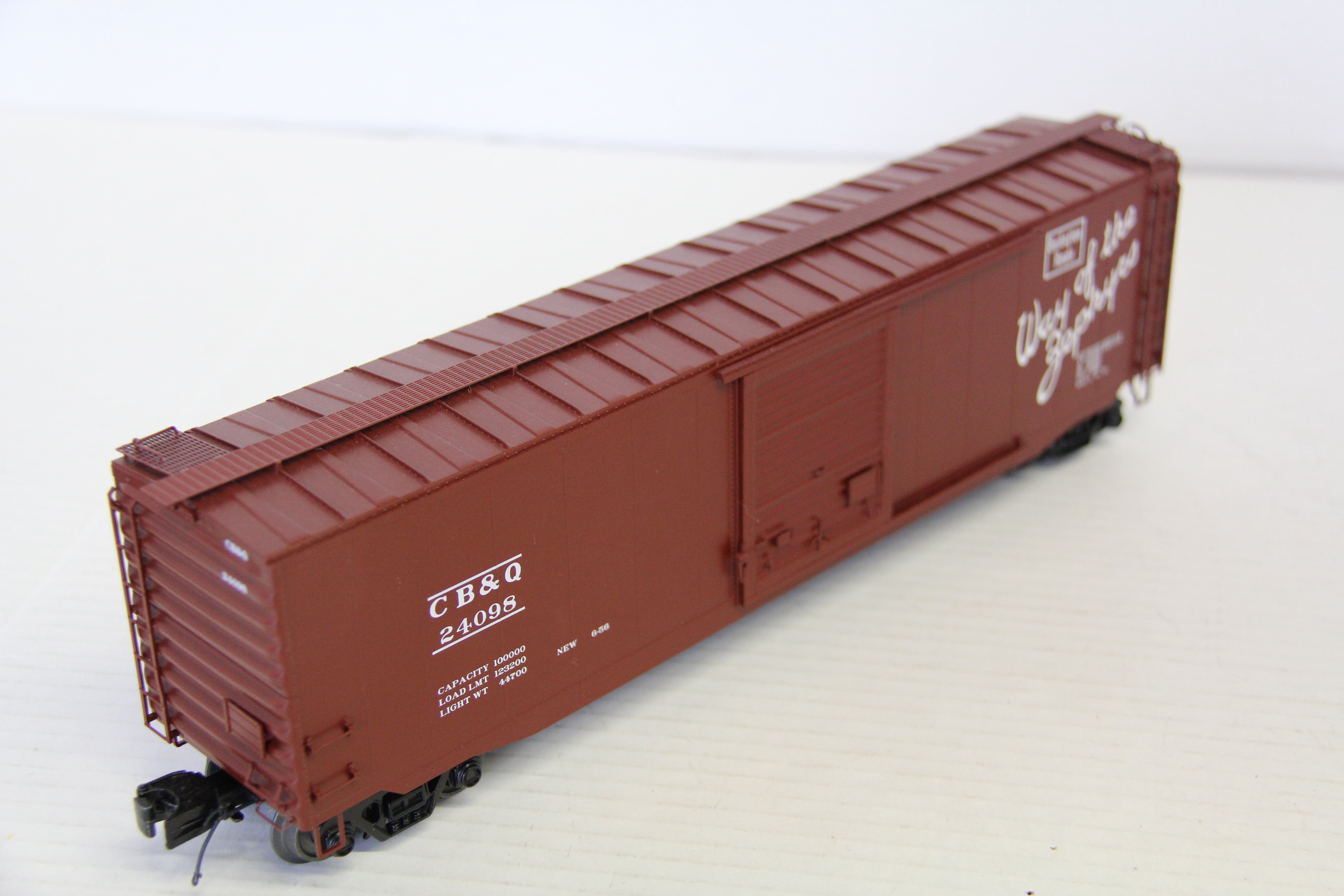 MTH 20-99386 Burlington 50' Ps-1 Box Car-Second hand-M7338