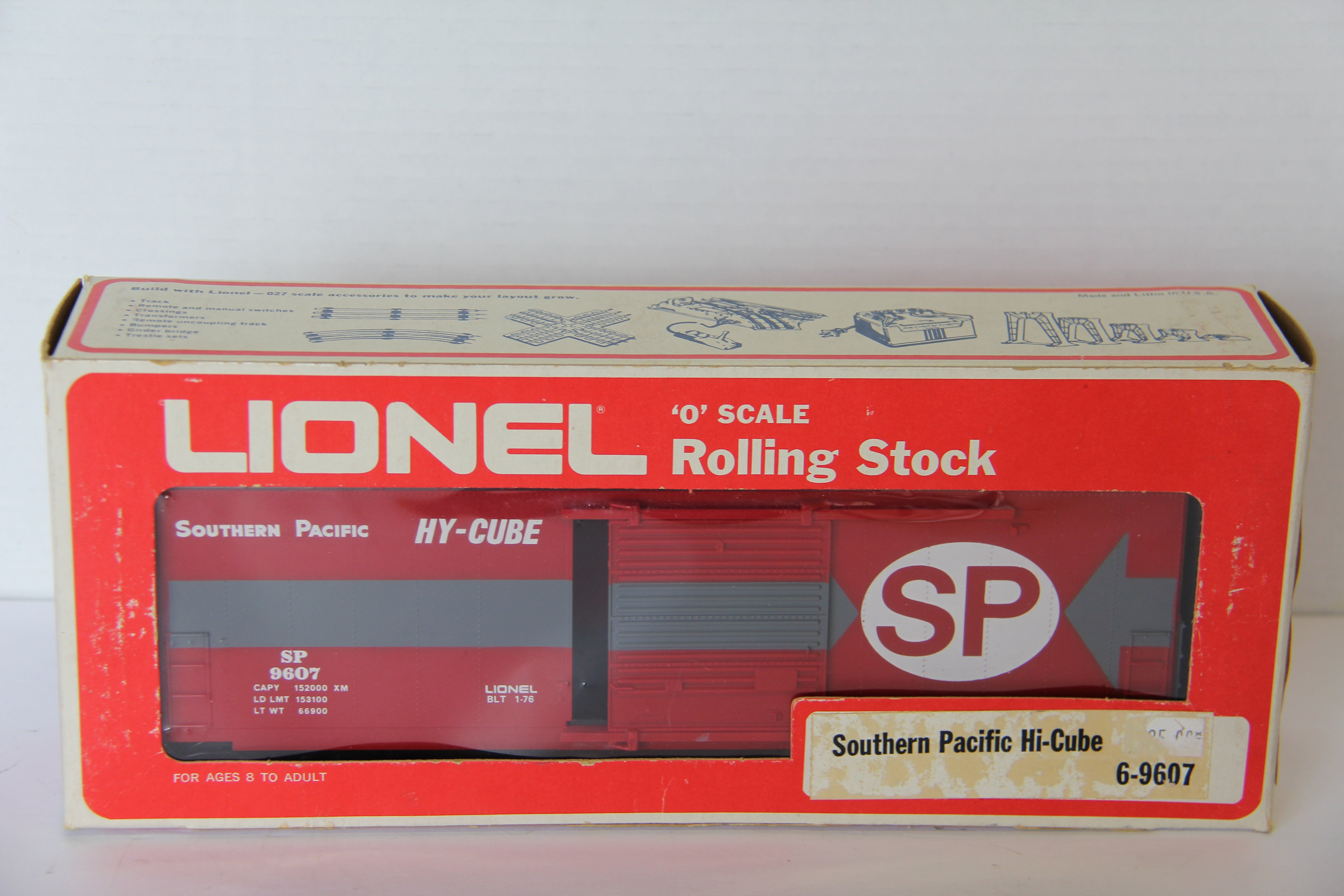 Lionel 6-9607 Southern Pacific Hi-Cube-Second hand-M7750