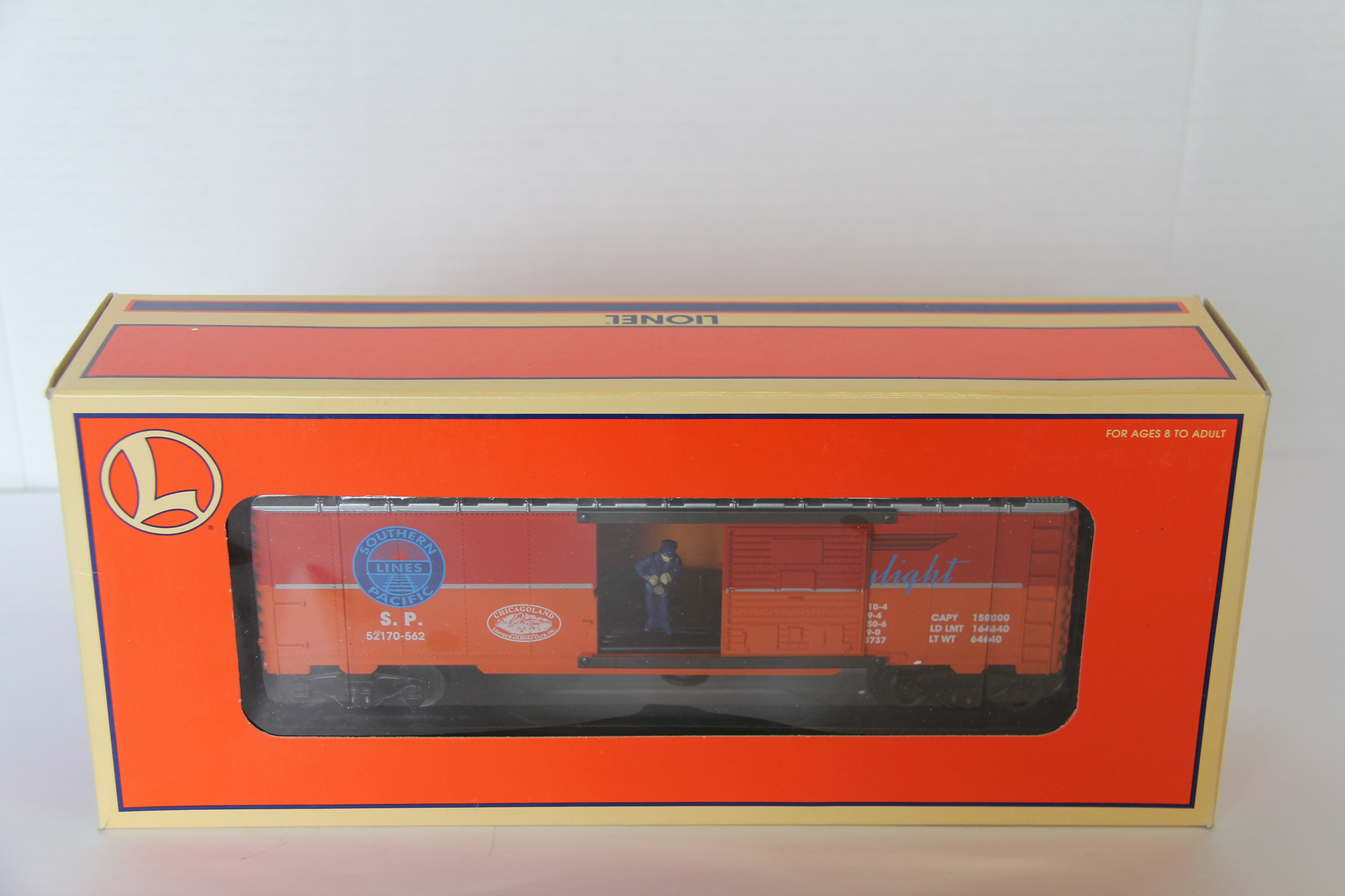 Lionel 6-52170 Chicagoland Lionel Railroad Club Southern Pacific Uncle Herb Action Car-Second hand-M7751