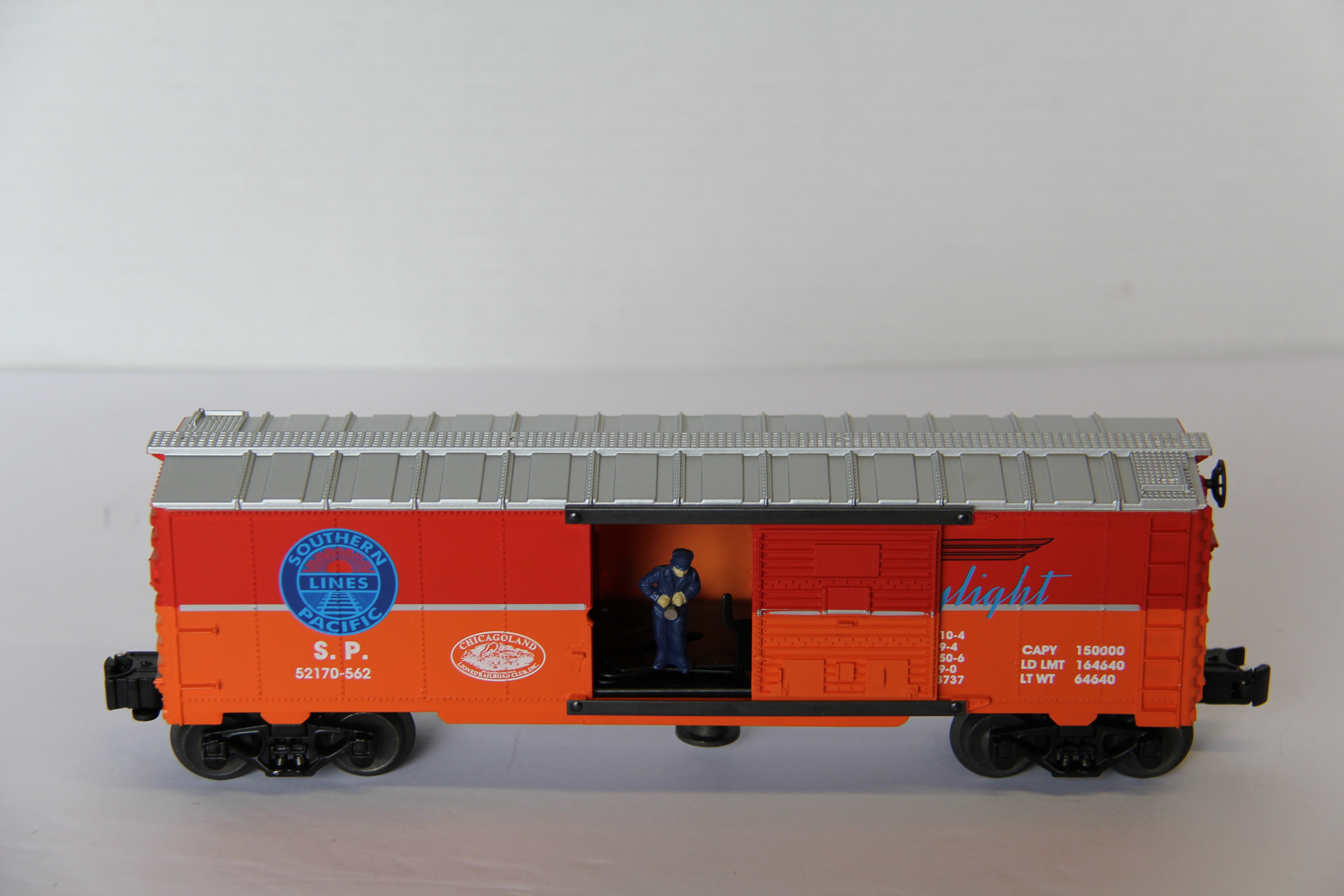 Lionel 6-52170 Chicagoland Lionel Railroad Club Southern Pacific Uncle Herb Action Car-Second hand-M7751