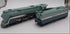 MTH 20-3435-1 Santa Fe 464 Blue Goose Hudson Steam Engine & MTH 20-66170 Santa Fe (Blue Goose) 70' Streamlined Passenger 2 Car Set-Second hand-M8382