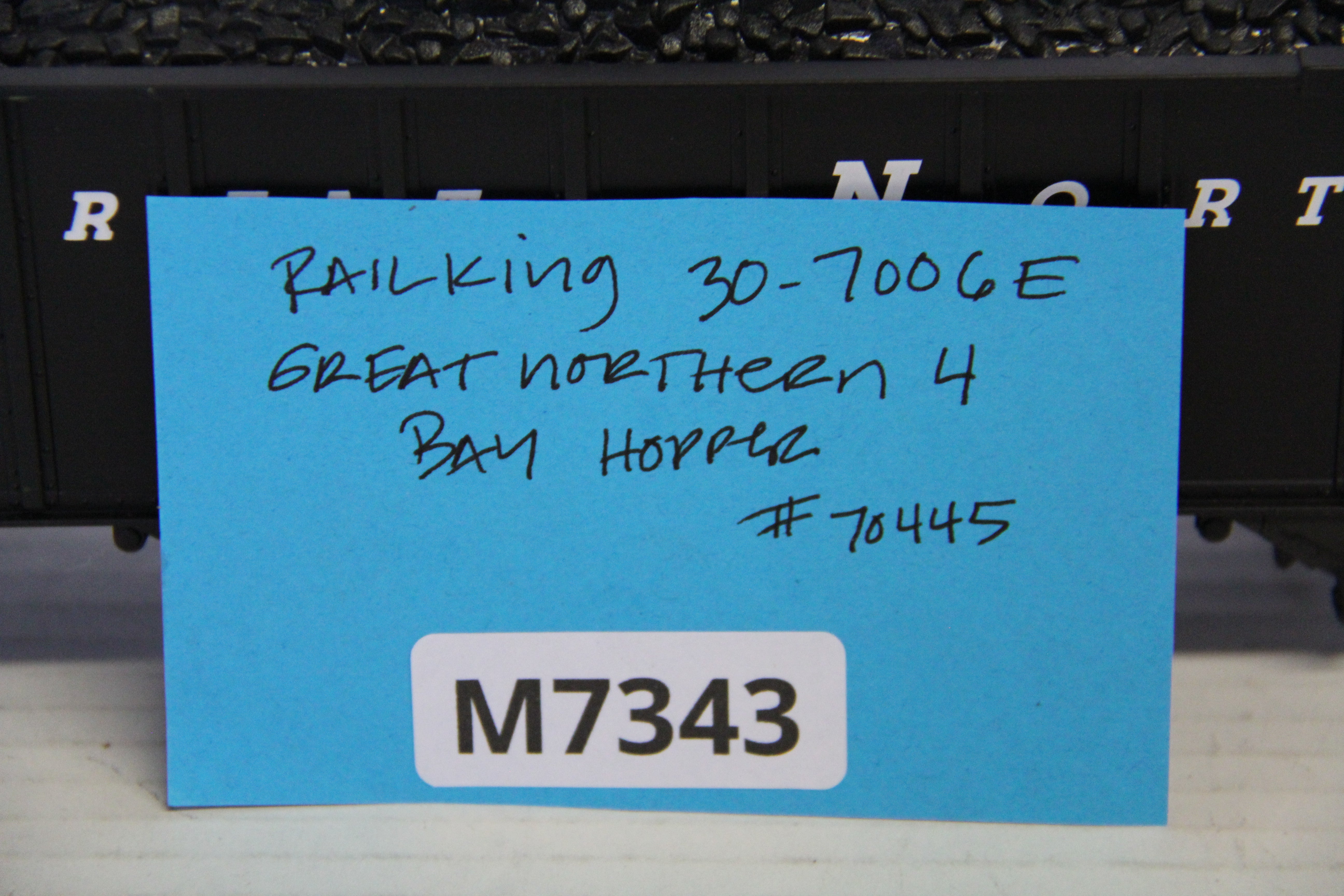 MTH 20-97583 Great Northern 4 Bay Hopper #70445-Second hand-M7343