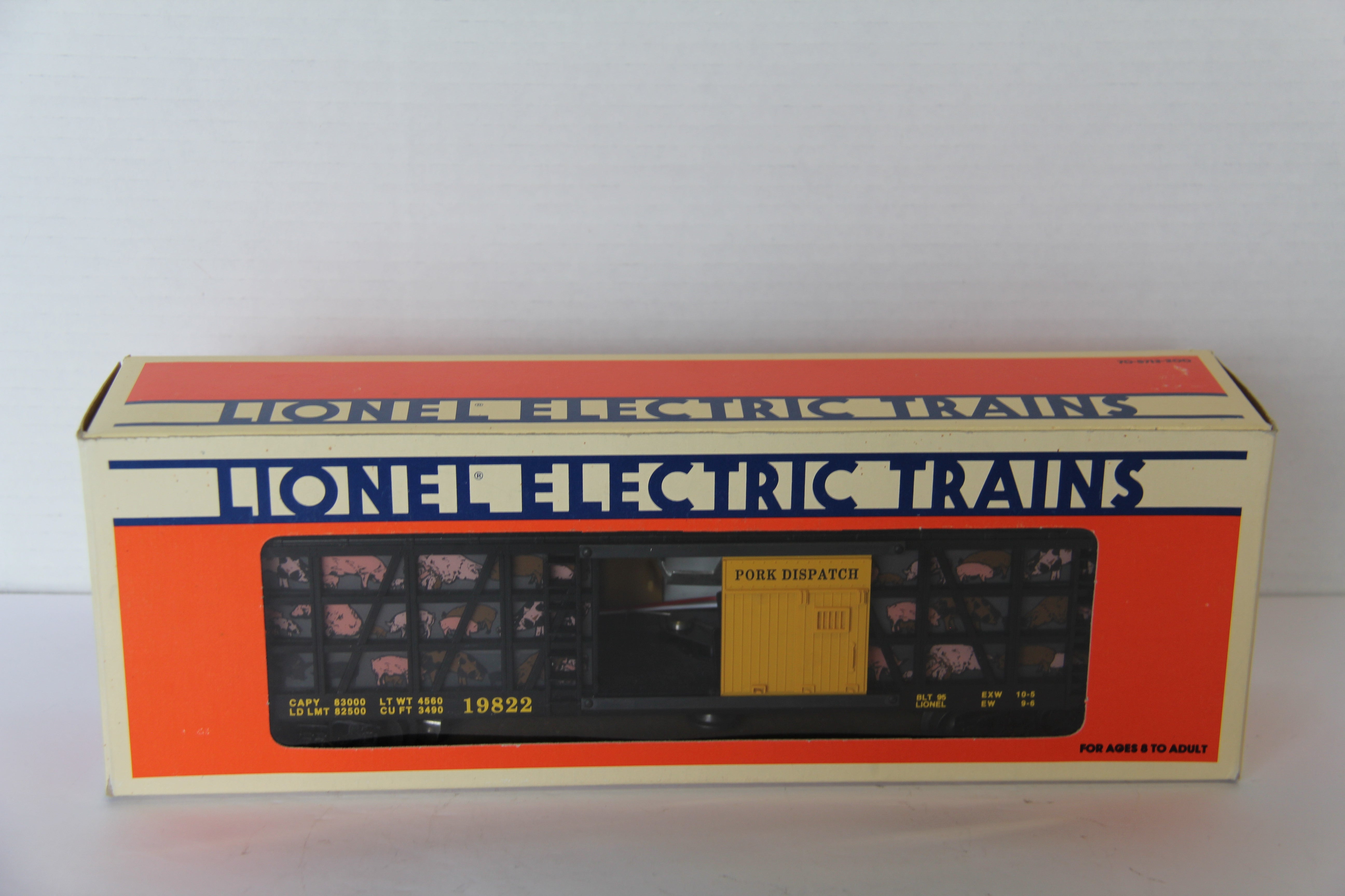 Lionel 6-19822 Operating Pork Dispatch Car-Second hand-M7755