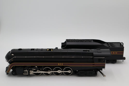 MTH 20-3024-1 Norfolk & Western J Northern Diecast Steam Locomotive-Second hand-M8166