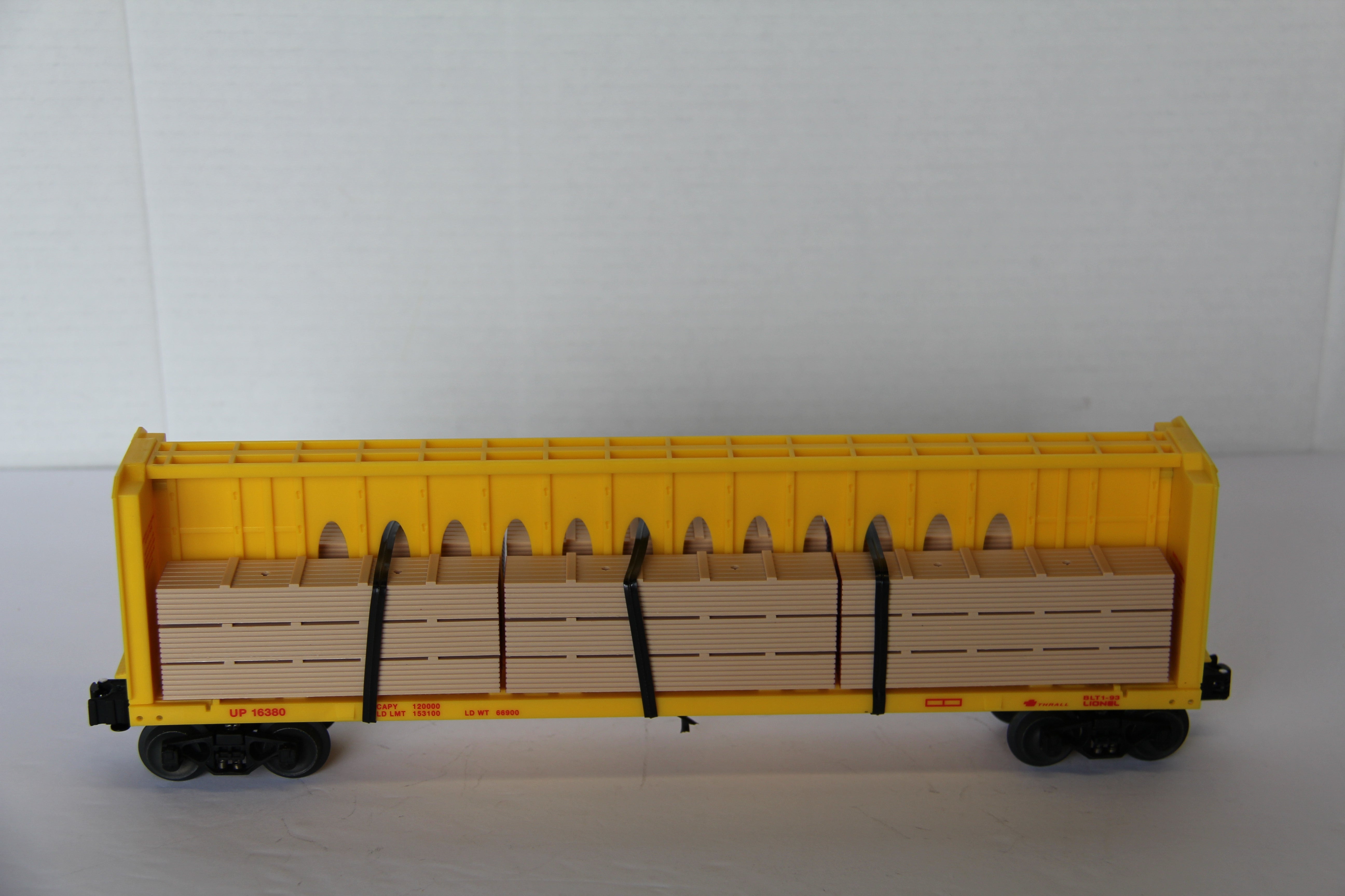 Lionel 6-16380 Union Pacific Center I-Beam Flatcar-Second hand-M7756