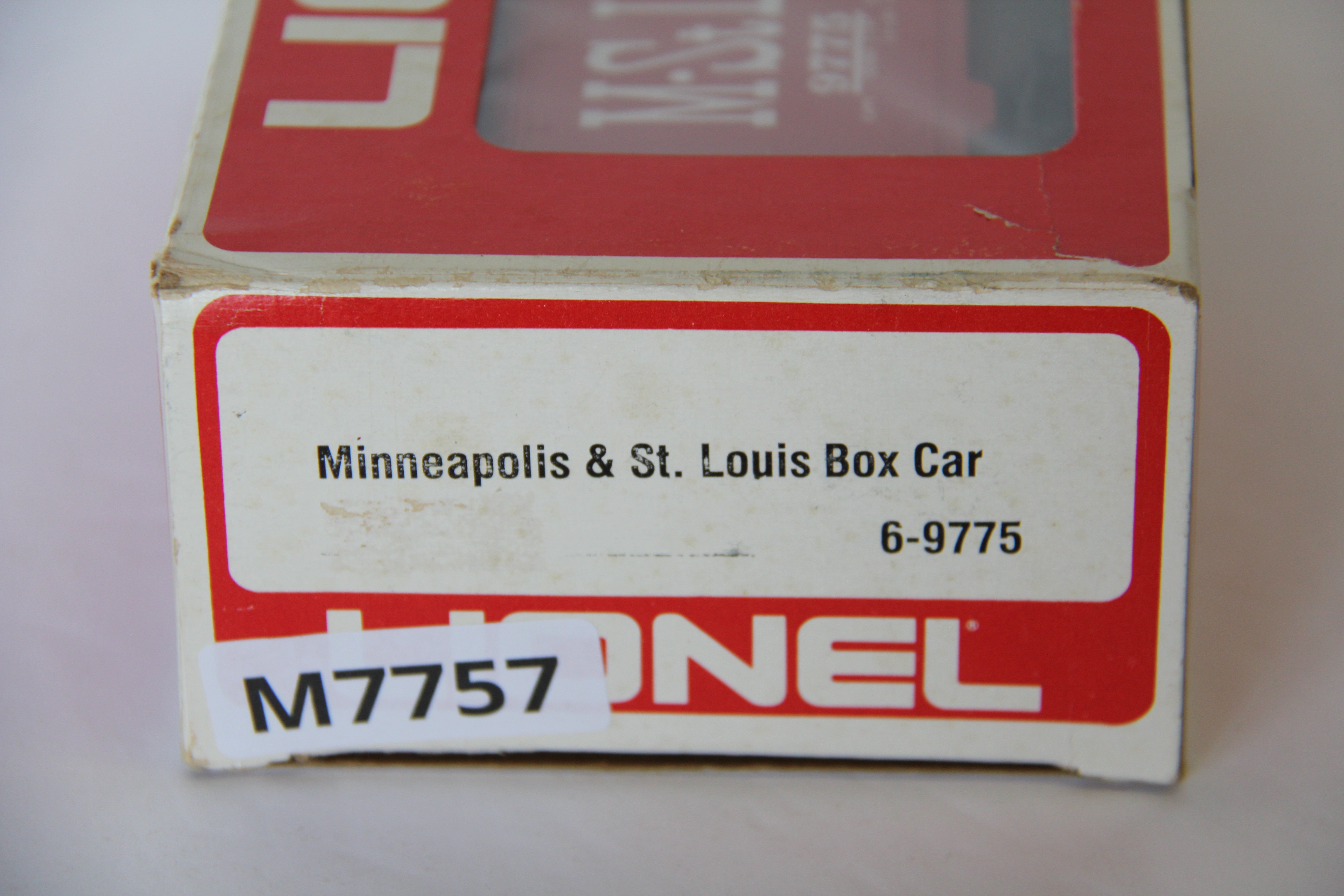 Lionel 6-9775 Minneapolis & St Louis Box Car-Second hand-M7757