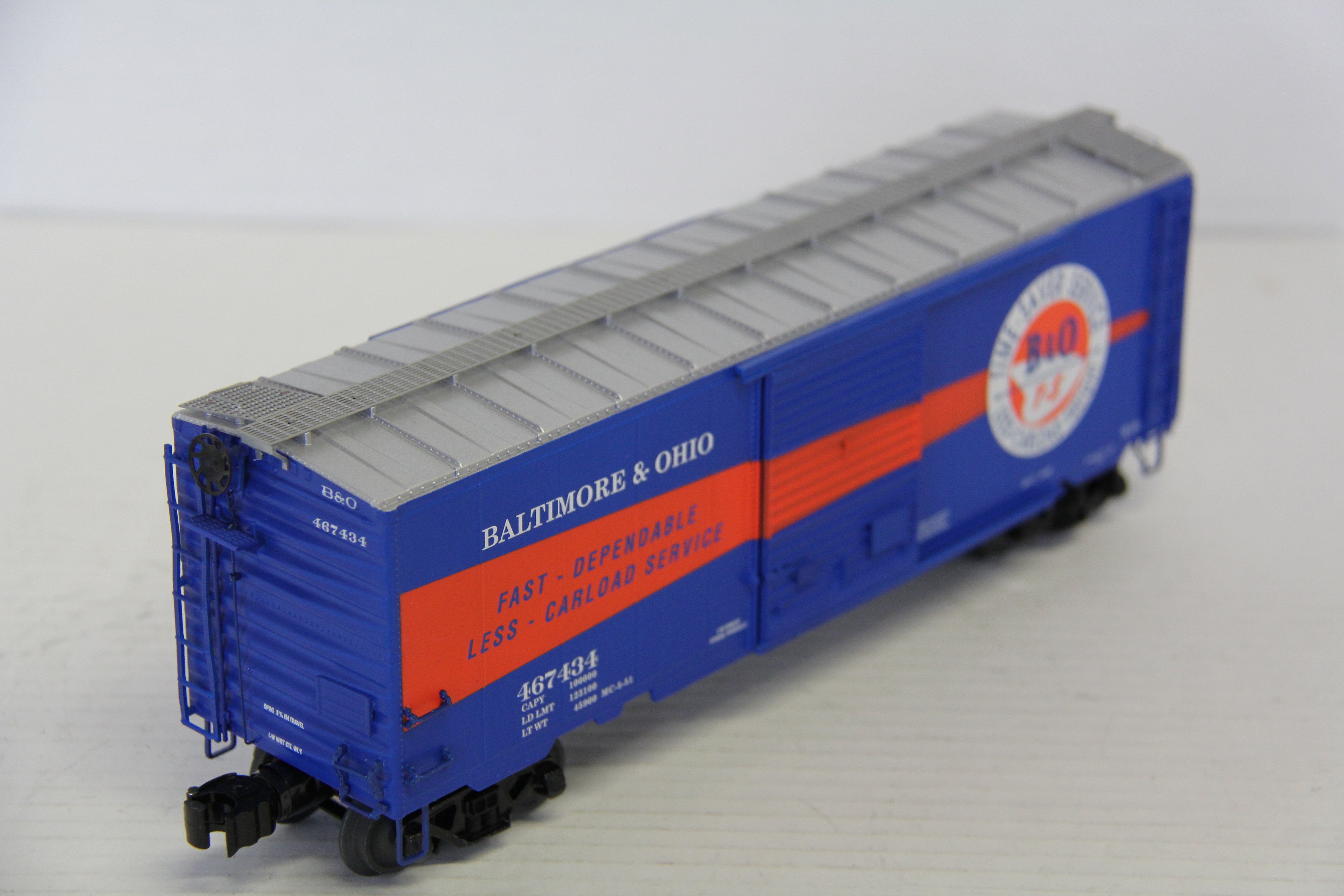 Lionel Vision Line 2126370 Baltimore & Ohio Vision Boxcar #467434-Second hand-M7347