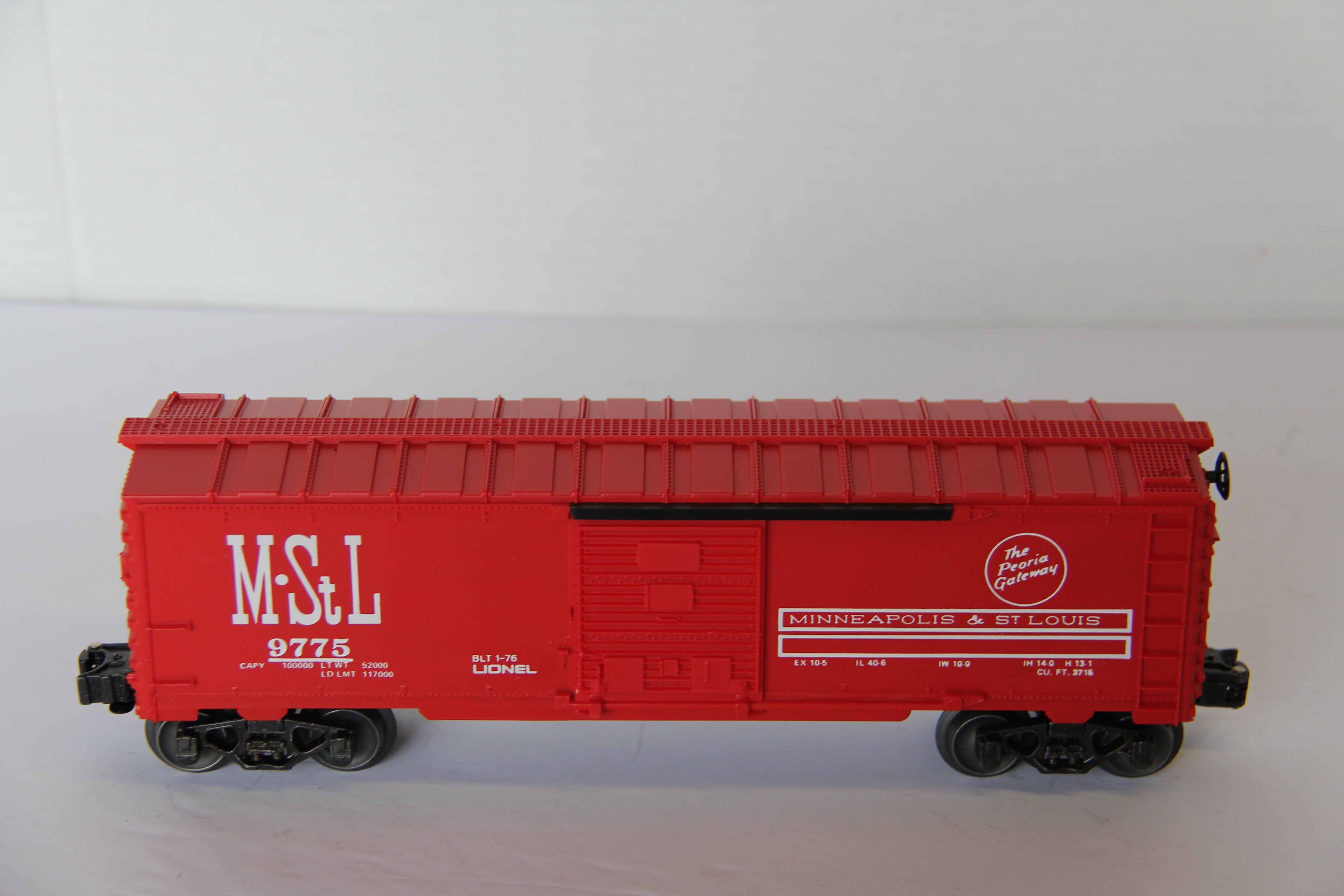 Lionel 6-9775 Minneapolis & St Louis Box Car-Second hand-M7757