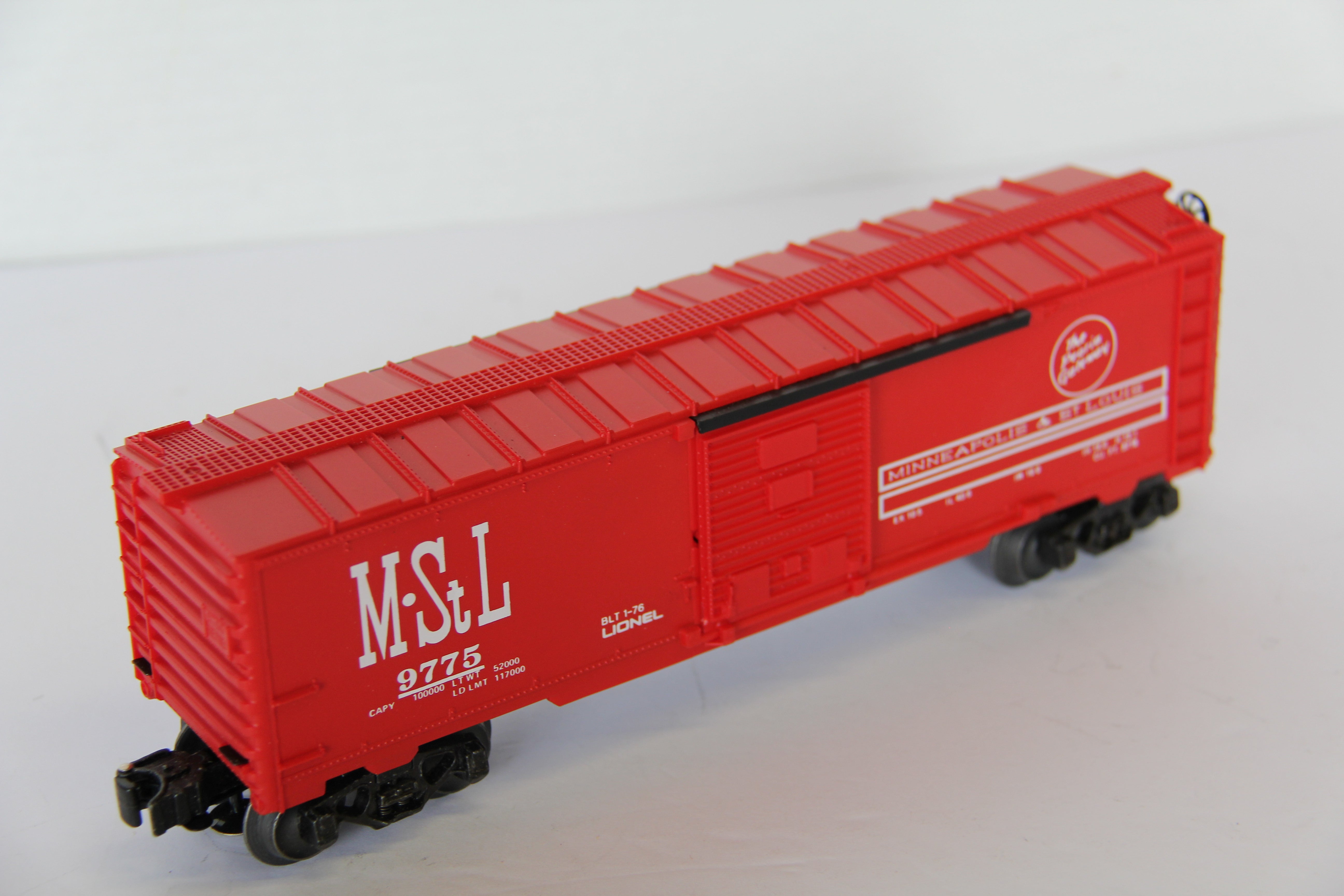 Lionel 6-9775 Minneapolis & St Louis Box Car-Second hand-M7757