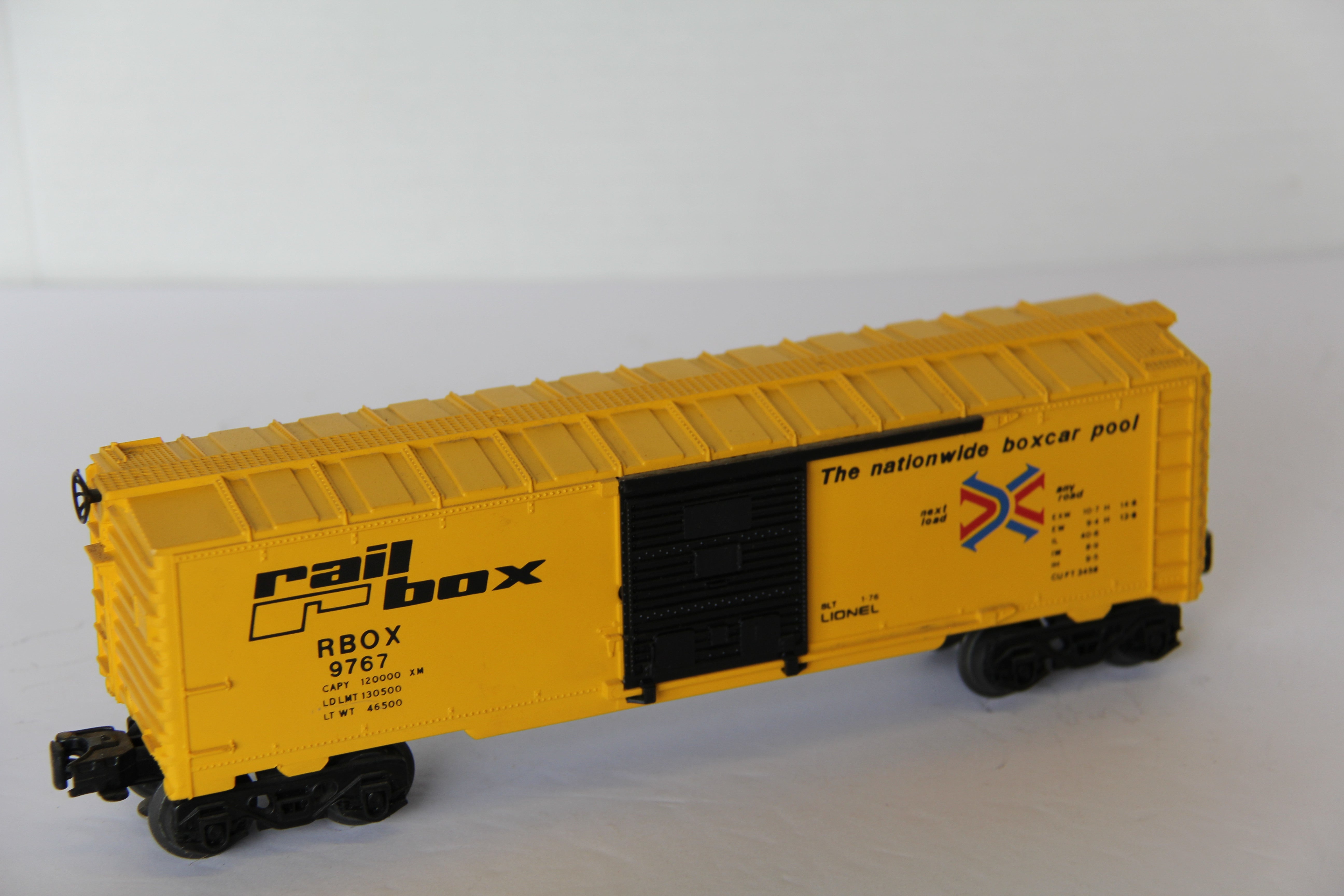 Lionel 6-9767 Rail Box Car-Second hand-M7758