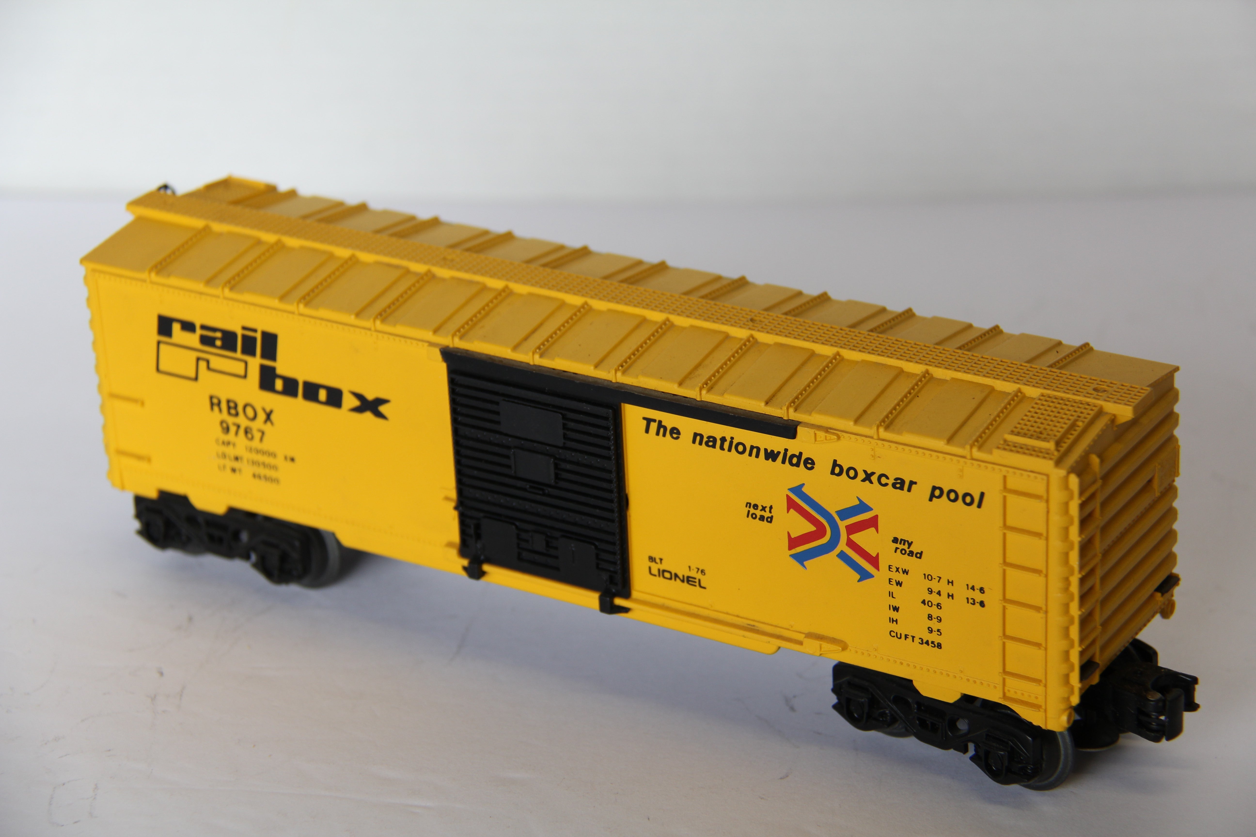 Lionel 6-9767 Rail Box Car-Second hand-M7758