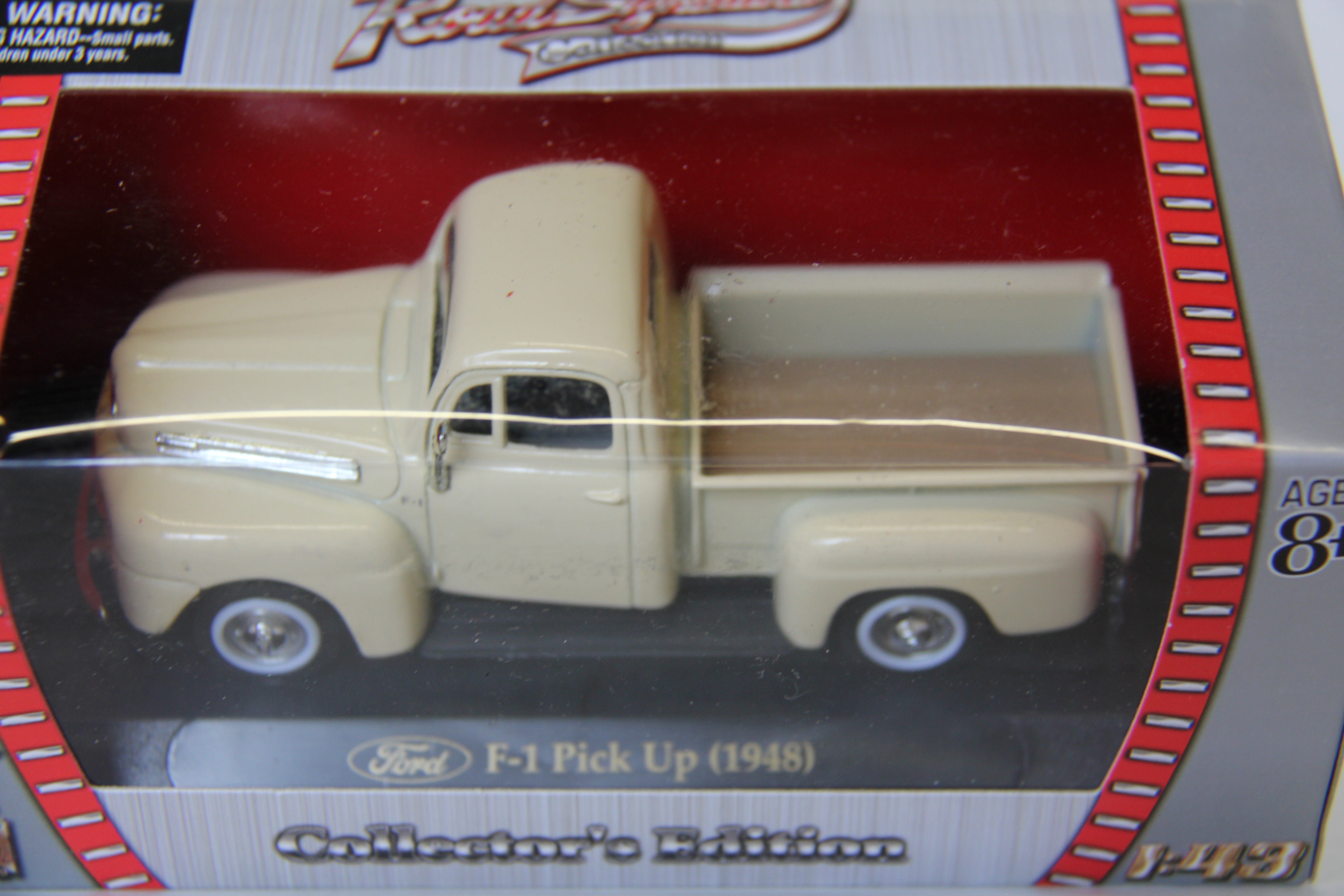 Road Signature Series 1:43 Scale 1948 Ford F-1 Pick Up White-Second hand-M6098