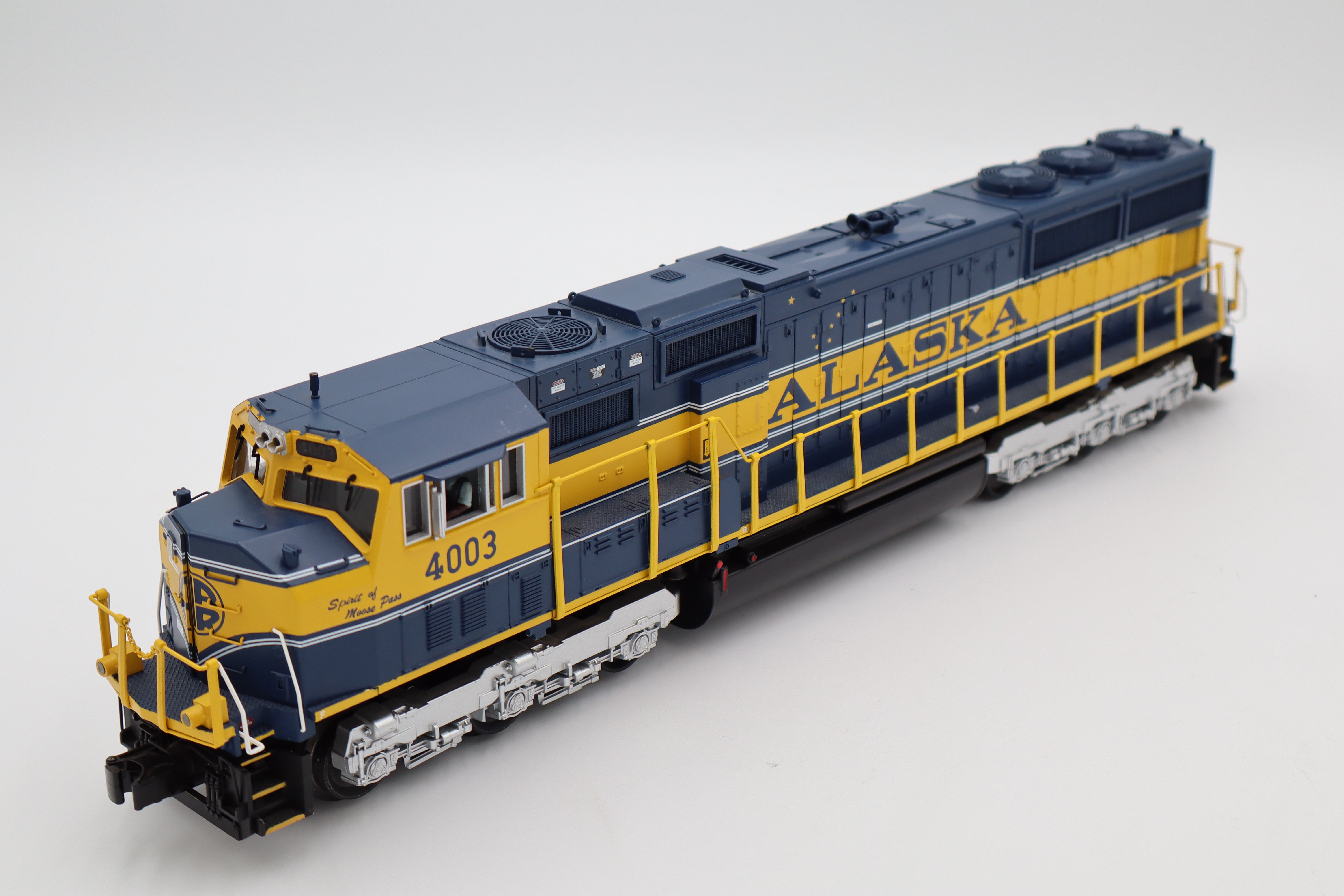 MTH 20-2290-1 Alaska SD70M Diesel Engine Boxed Set w/ Proto 2.0-Second hand-M8373