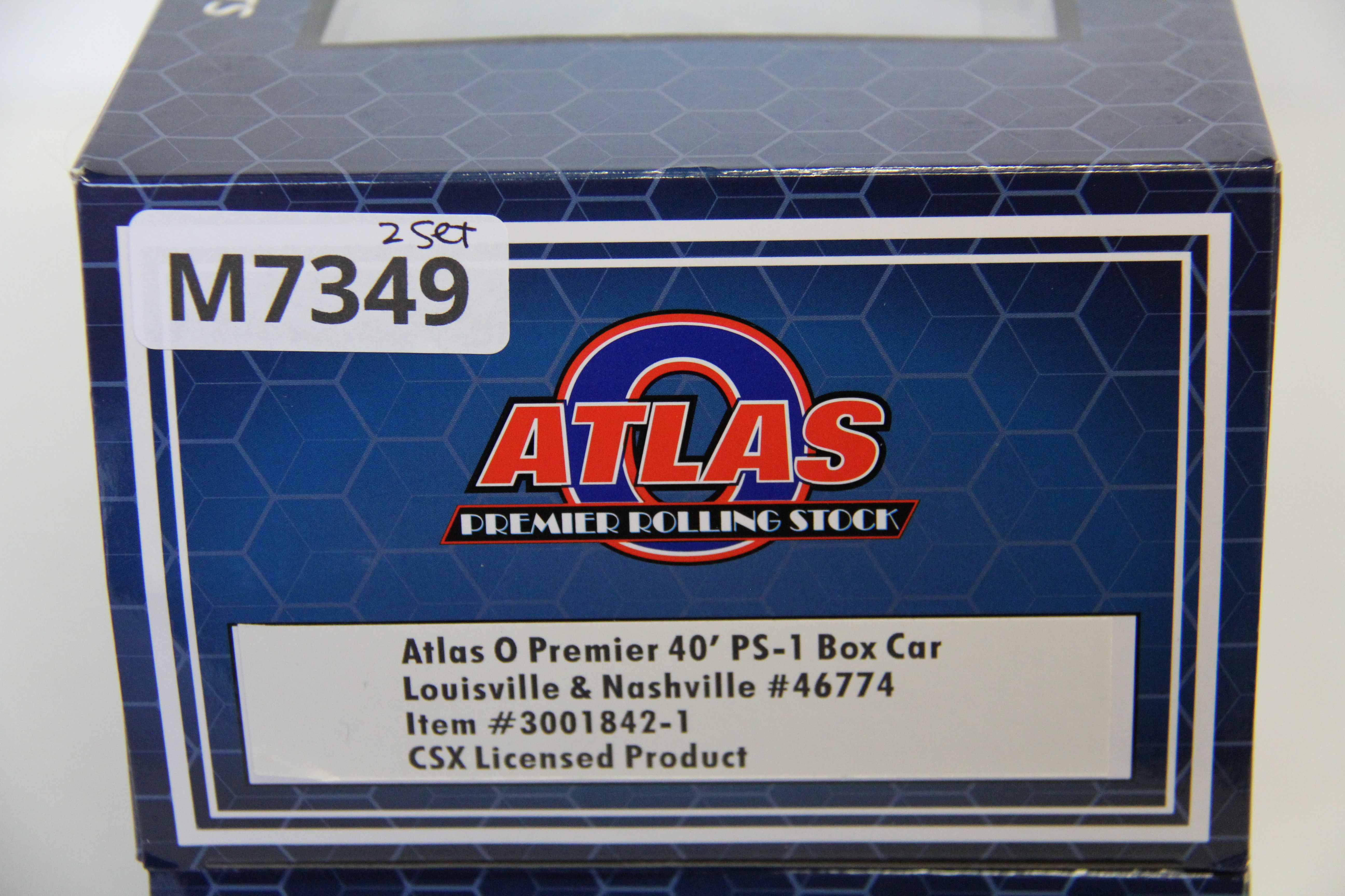 Atlas Premier #3001842-1 & #3001842-2 Louisville & Nashville 40' PS-1 Box Car-Second hand-M7349