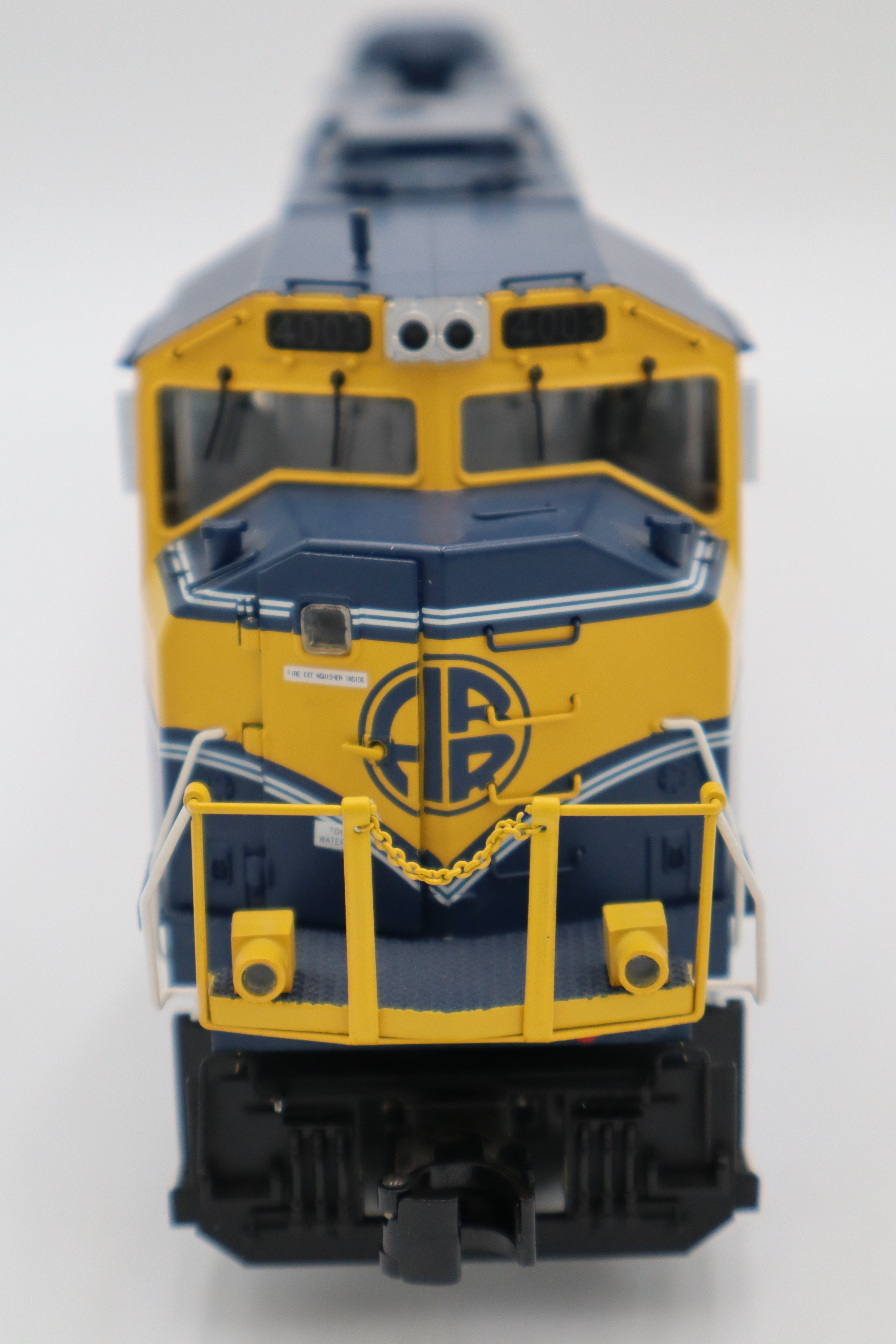 MTH 20-2290-1 Alaska SD70M Diesel Engine Boxed Set w/ Proto 2.0-Second hand-M8373