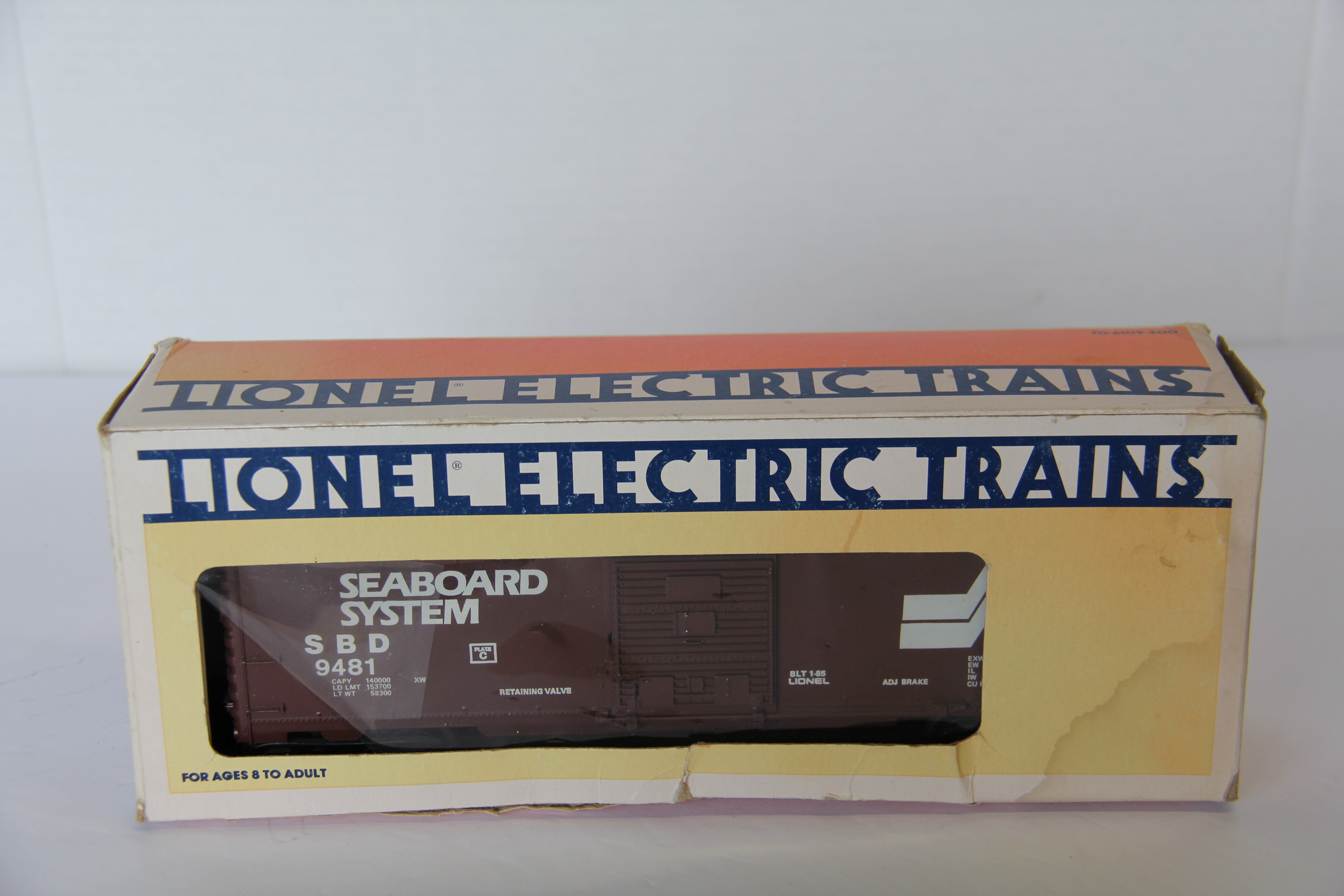 Lionel 6-9481 Seaboard System Box Car-Second hand-M7760
