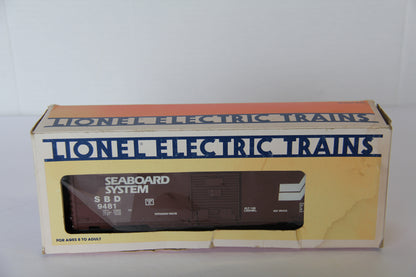 Lionel 6-9481 Seaboard System Box Car-Second hand-M7760