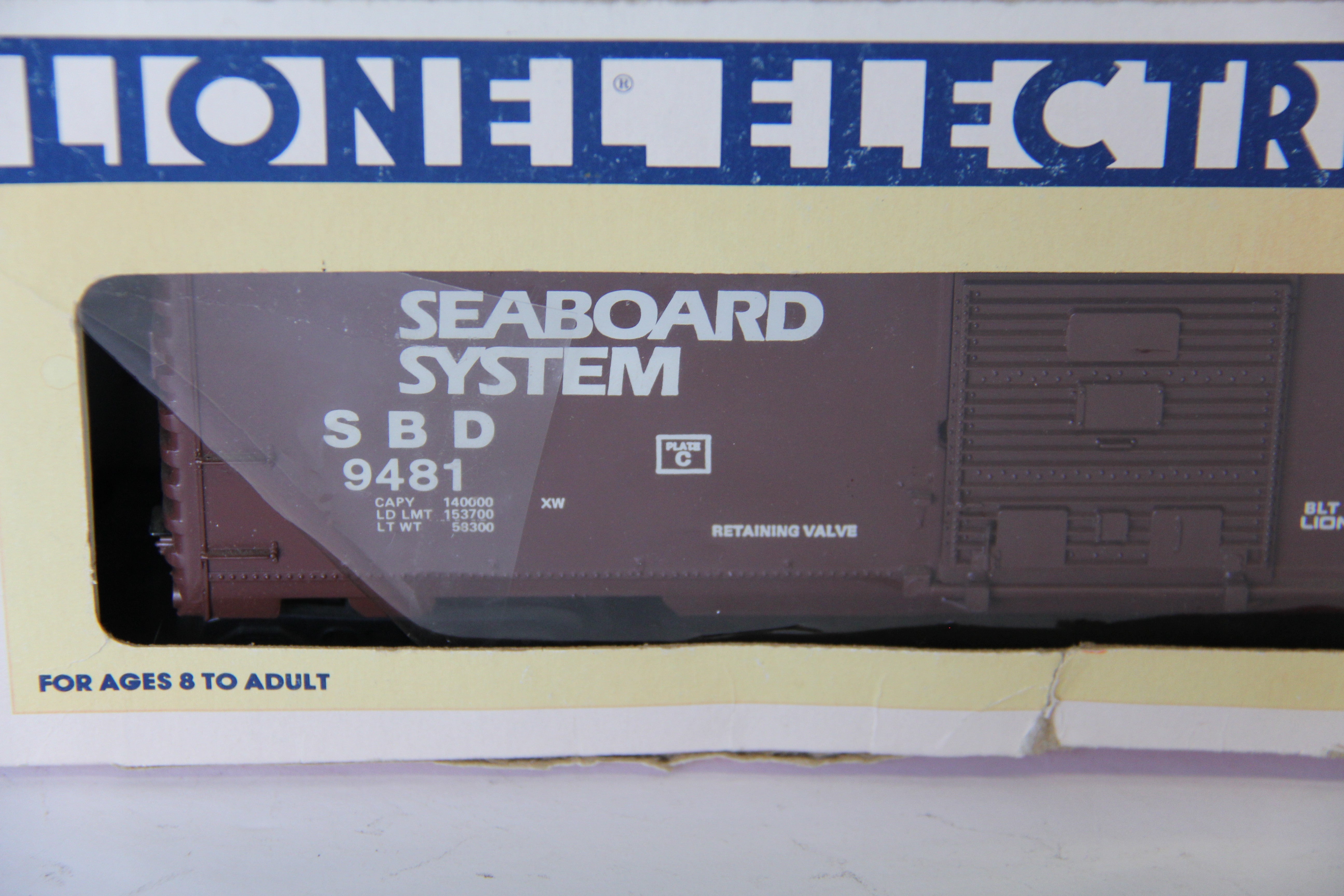 Lionel 6-9481 Seaboard System Box Car-Second hand-M7760