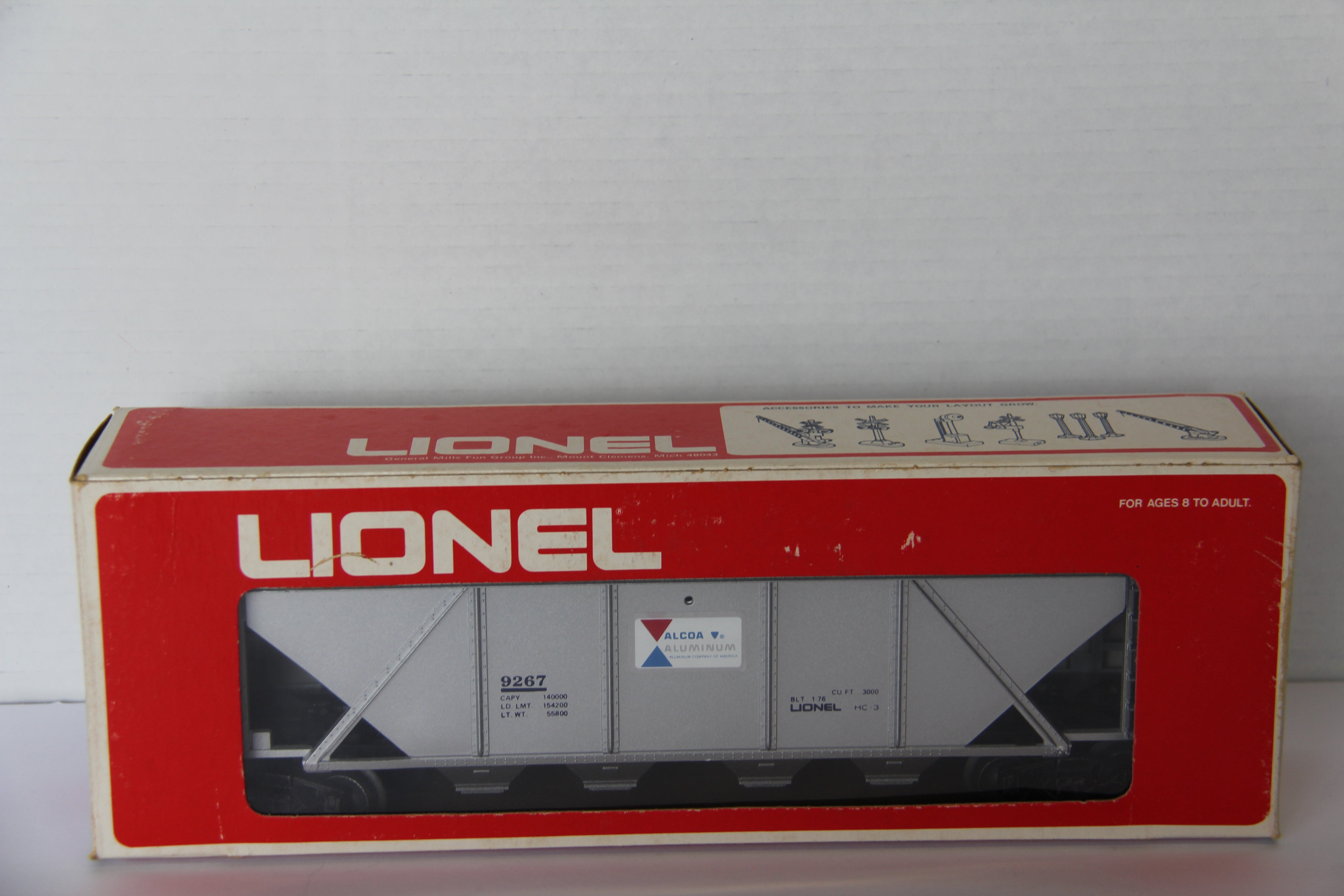 Lionel 6-9267 Alcoa Covered Hopper-Second hand-M7762