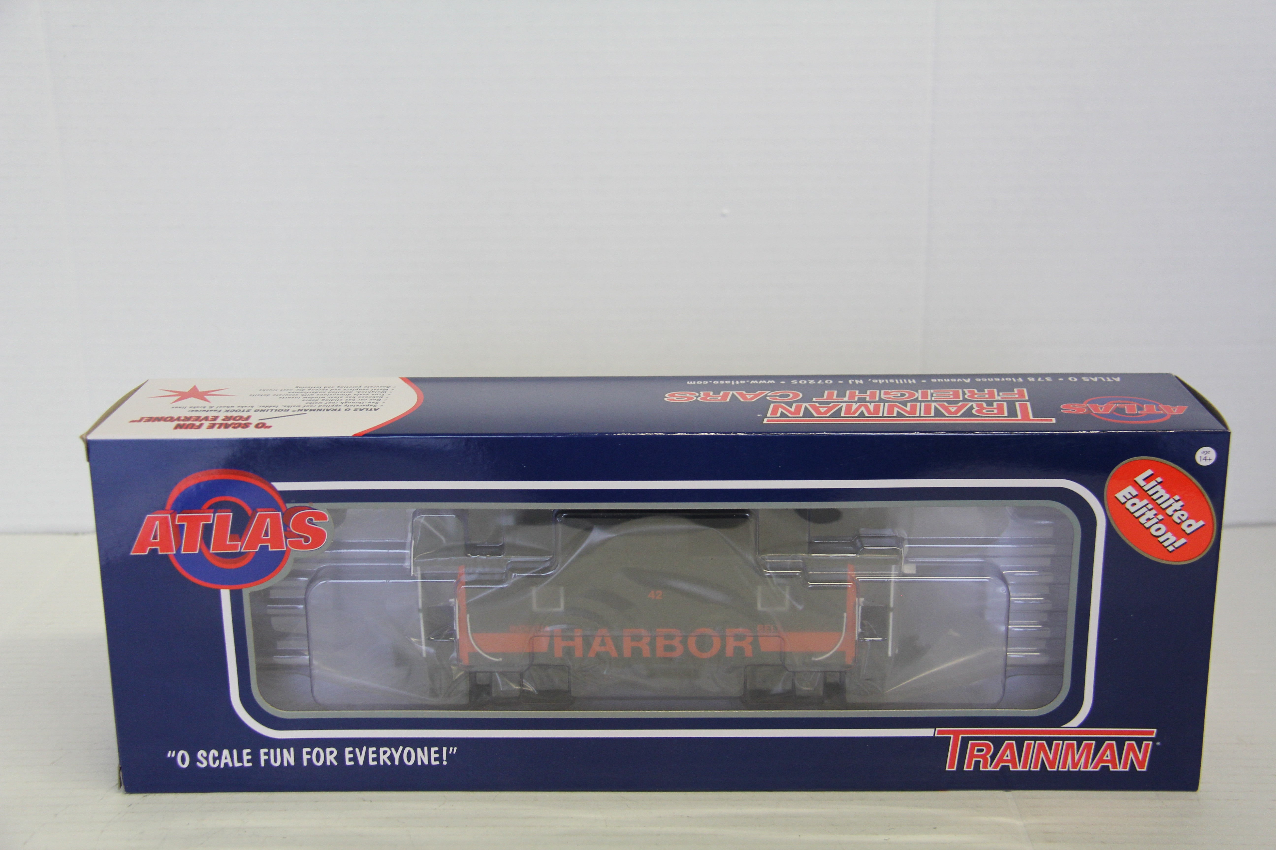 Atlas Trainman #2003023S-2 Indiana Harbor Belt #42 Cupola Caboose-Second hand-M7351