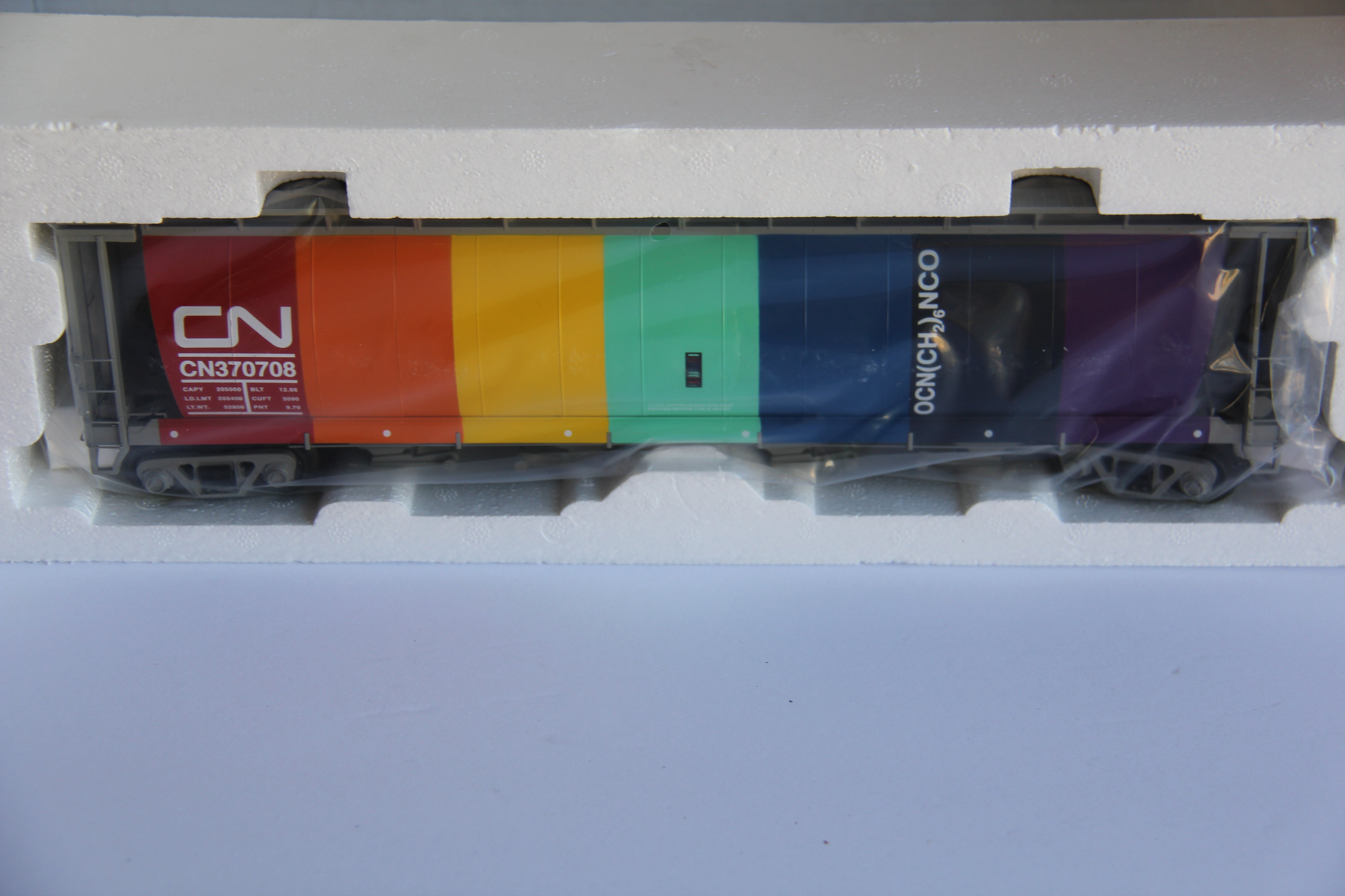MTH 20-97687 Canadian National (MTHRRC-2009) 100 Ton Hopper Car-Second hand-M3421